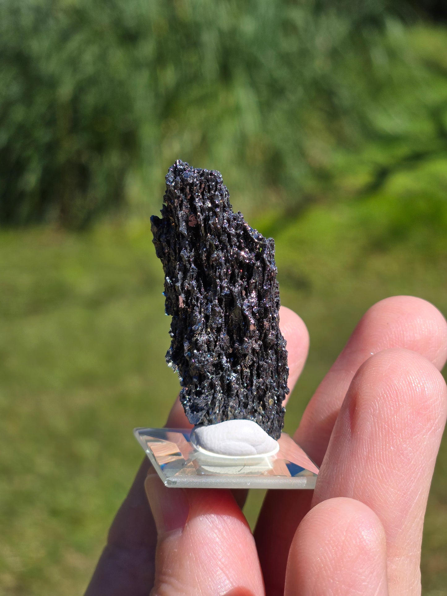Iridescent Carborundum (Man Made Silicon Carbide)
