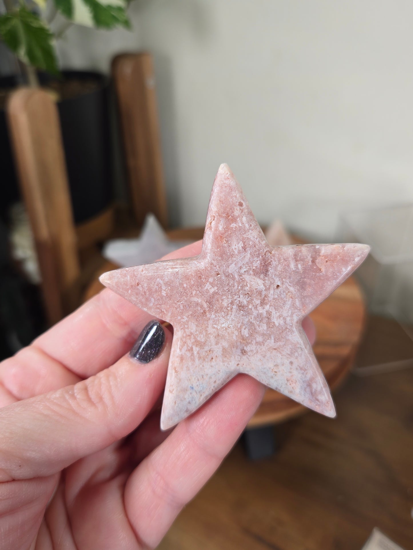 Pink Amethyst Star