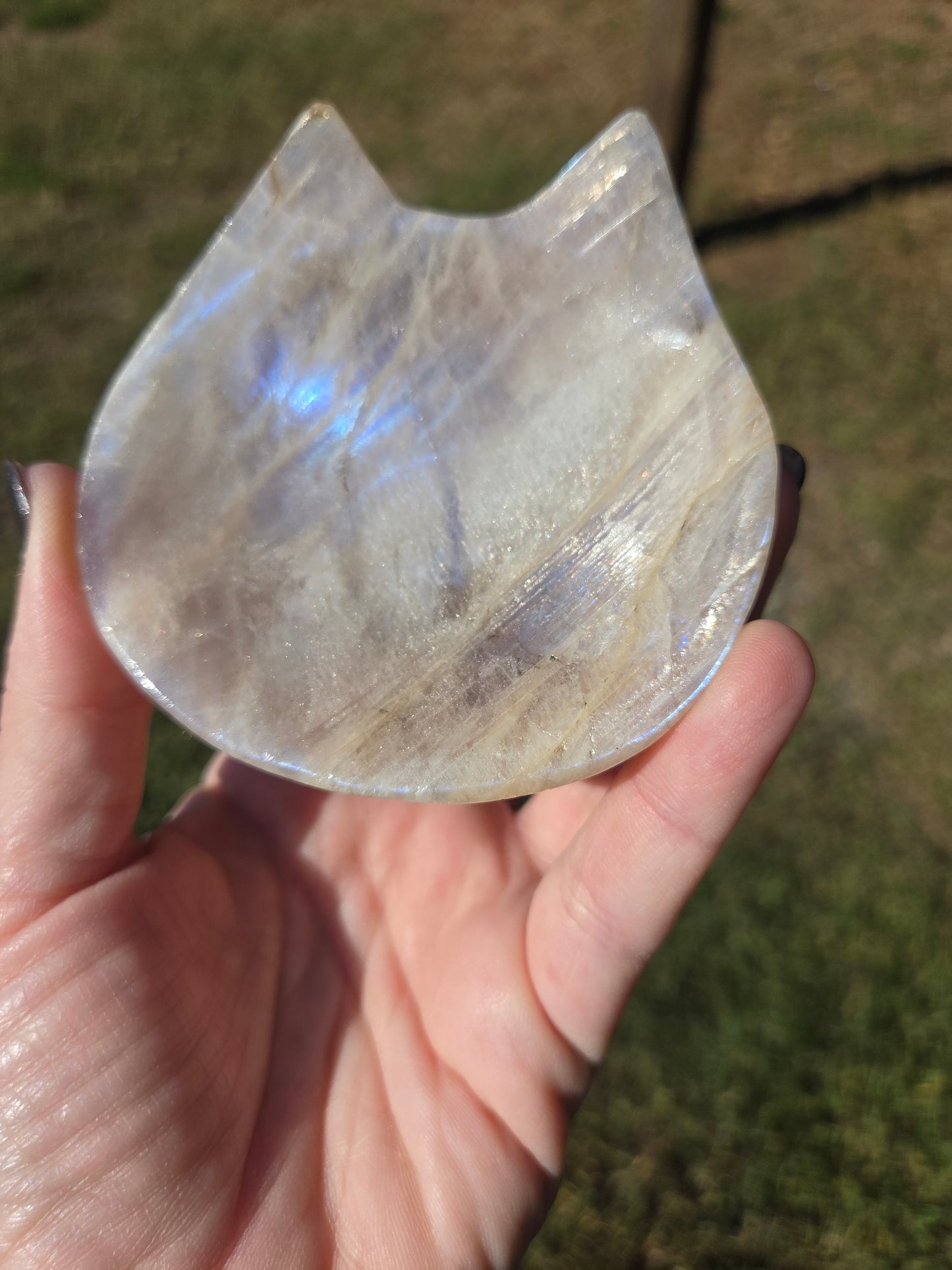 Moonstone Kitty Bowl