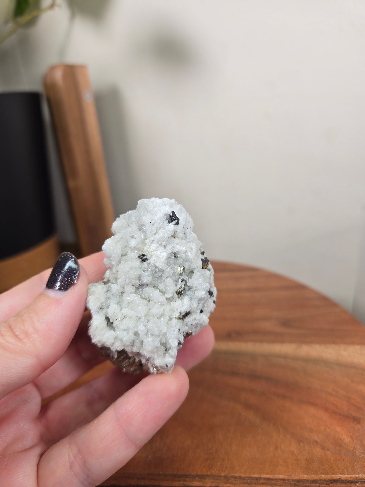 Pyrite on Dolomite