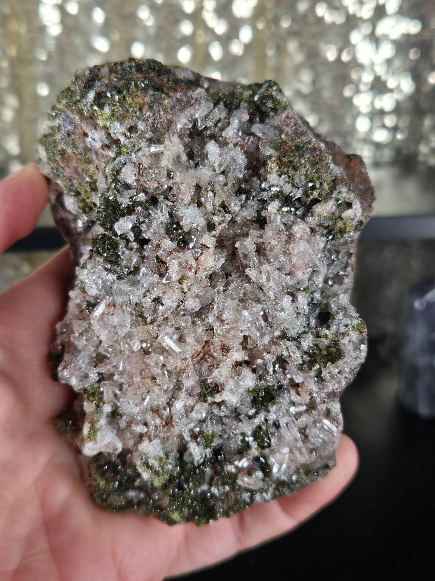 Epidote and Quartz
