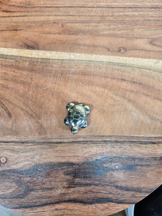 Mini Pyrite Turtle