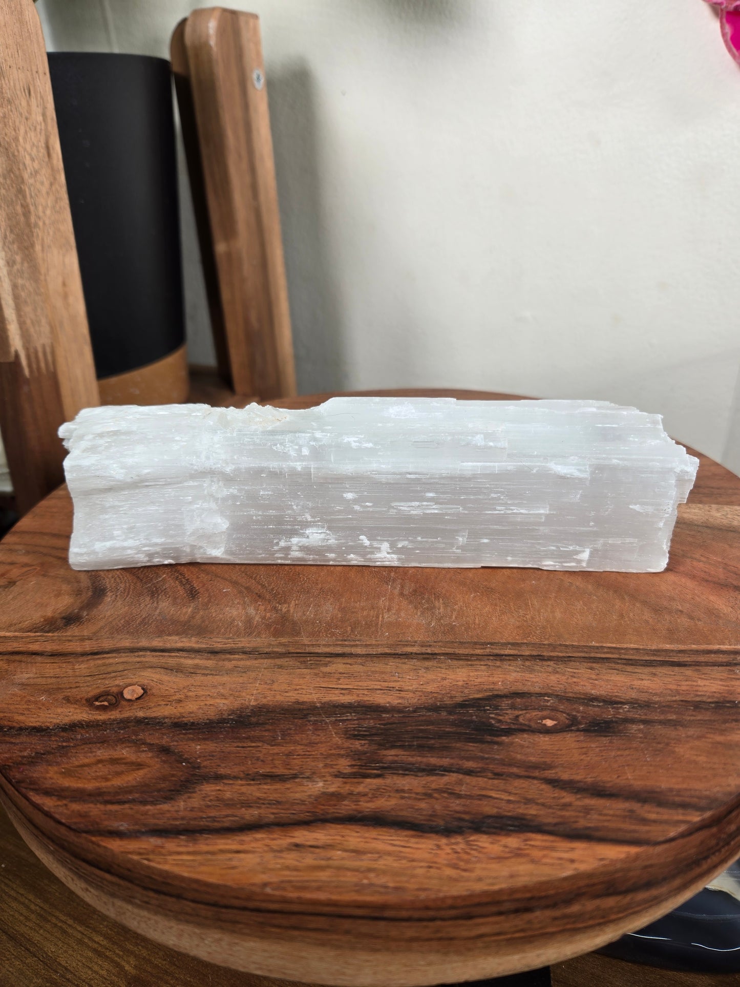 Satin Spar Log