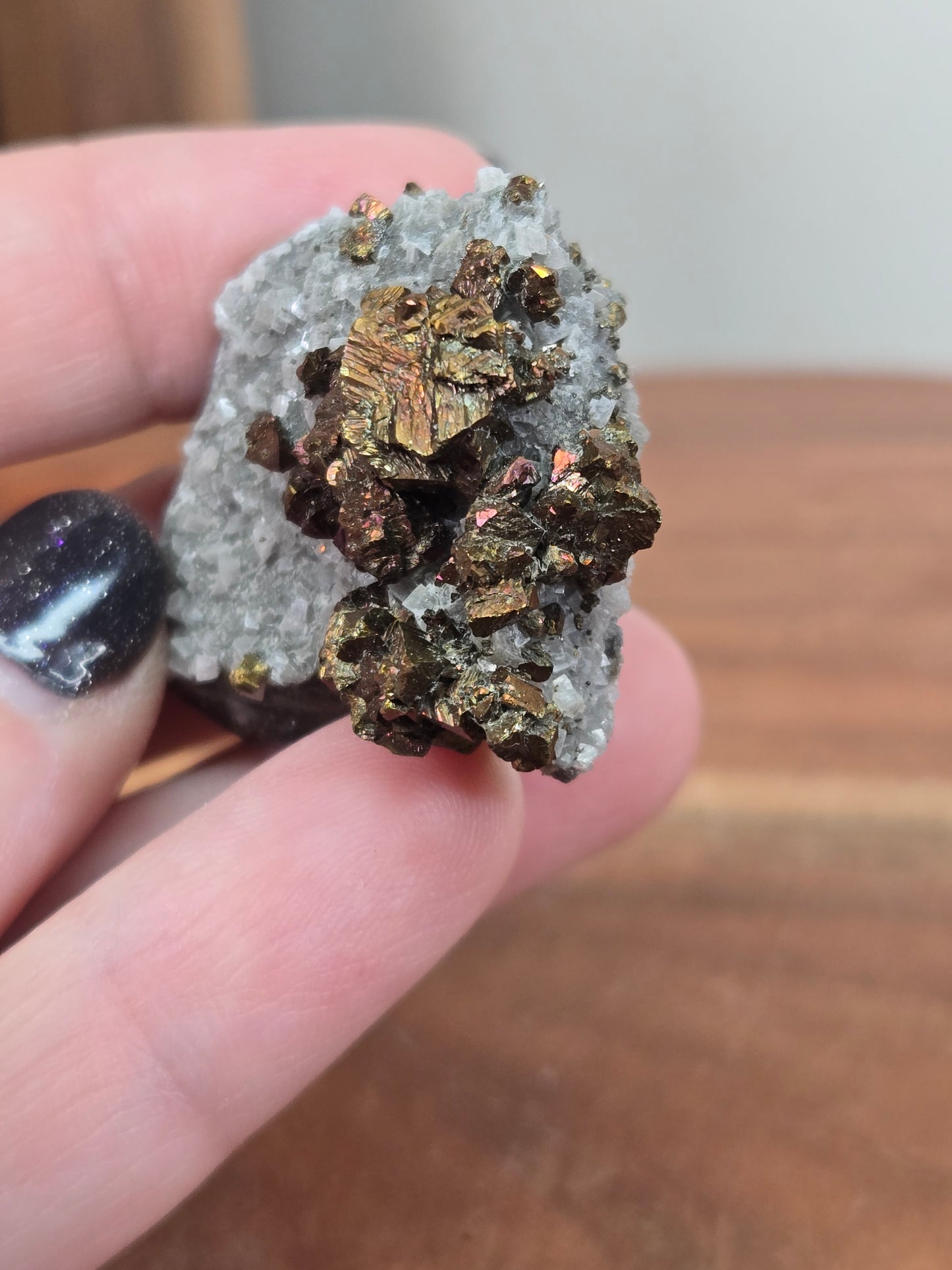 Chalcopyrite on Dolomite Brushy Creek Mine