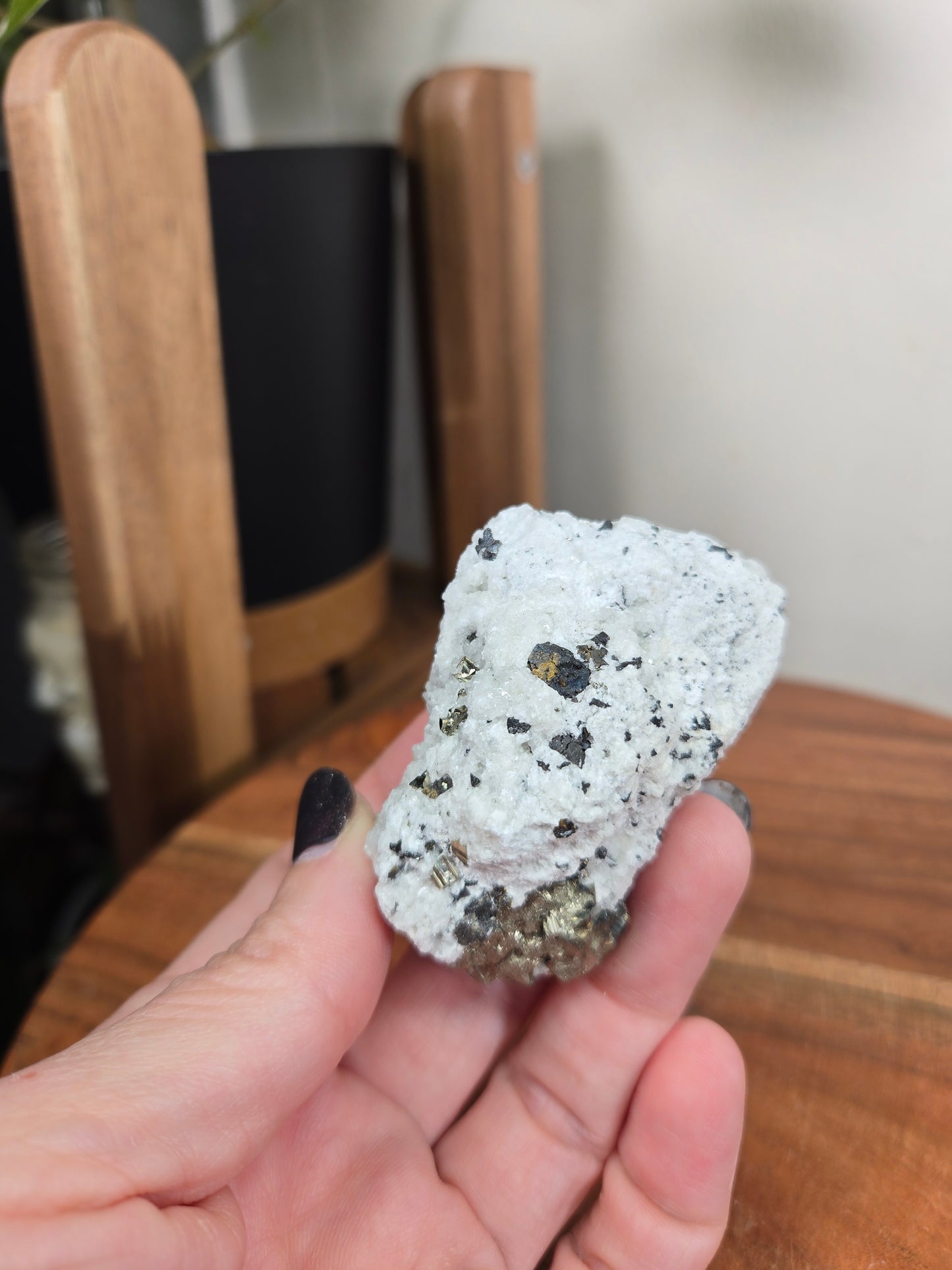 Pyrite on Dolomite