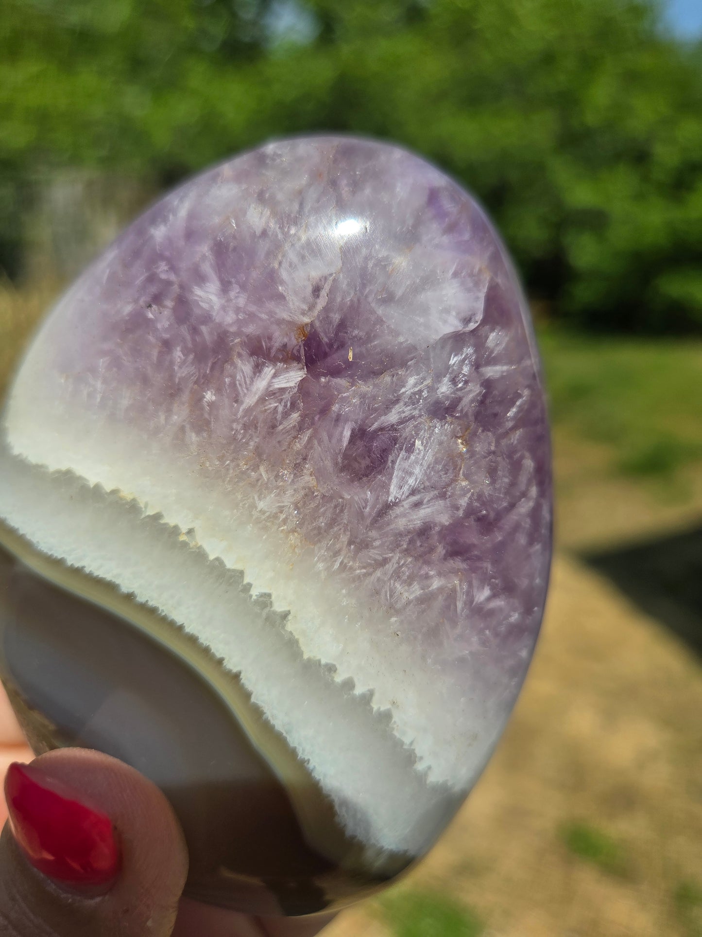Amethyst and Agate Freeform