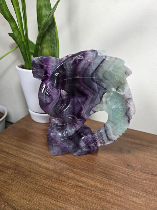 Fluorite Dragon