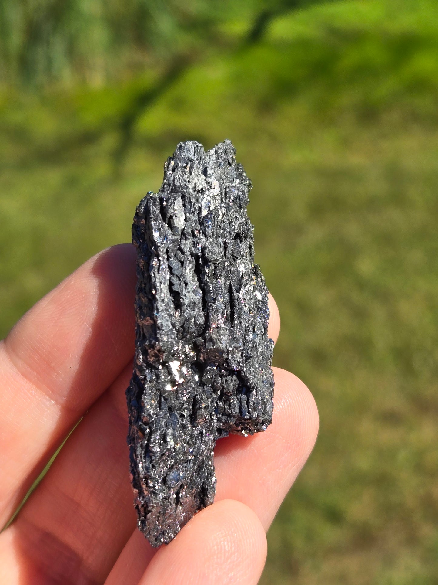 Iridescent Carborundum (Man Made Silicon Carbide)