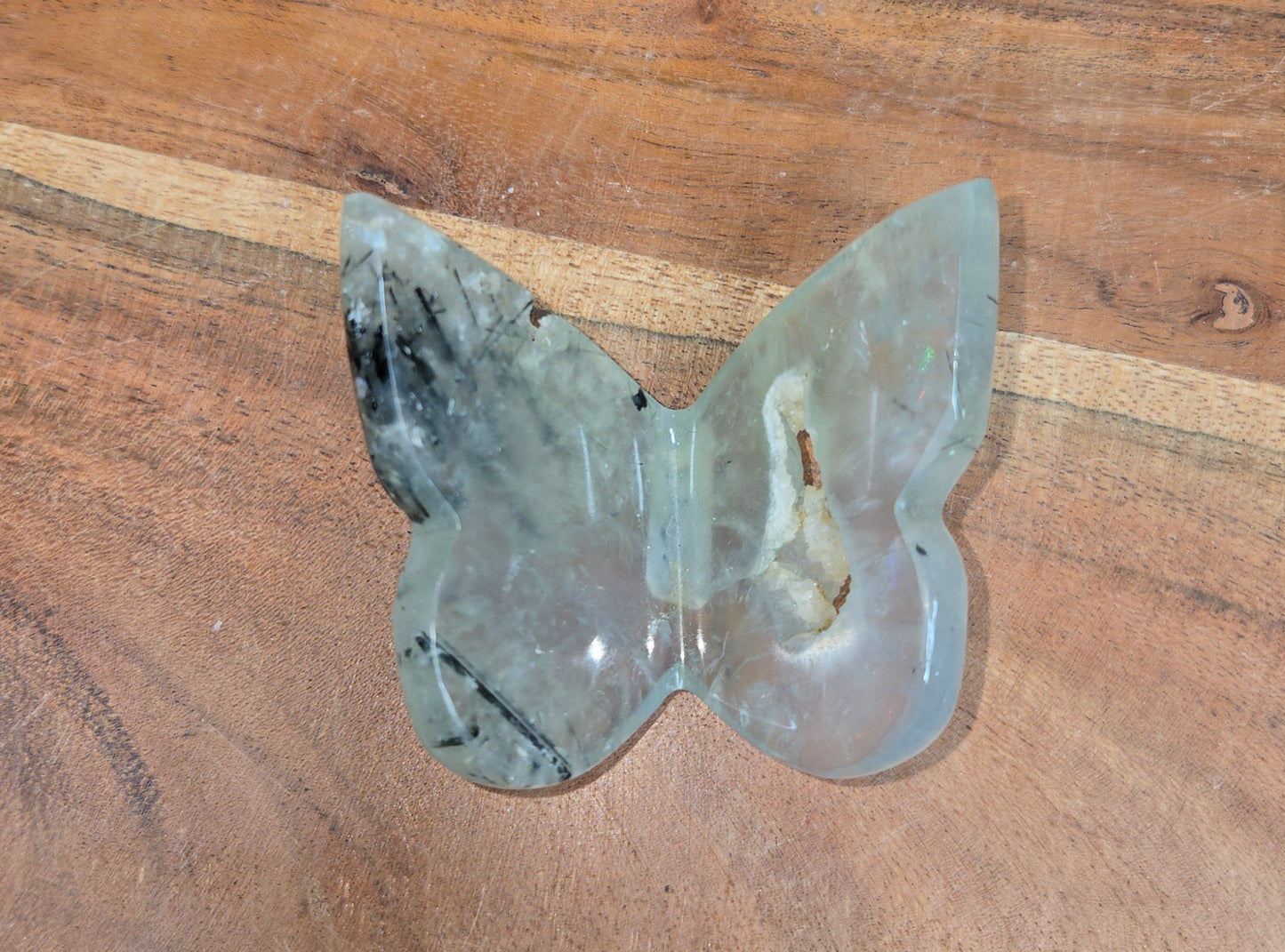 Prehnite and Epidote Butterfly