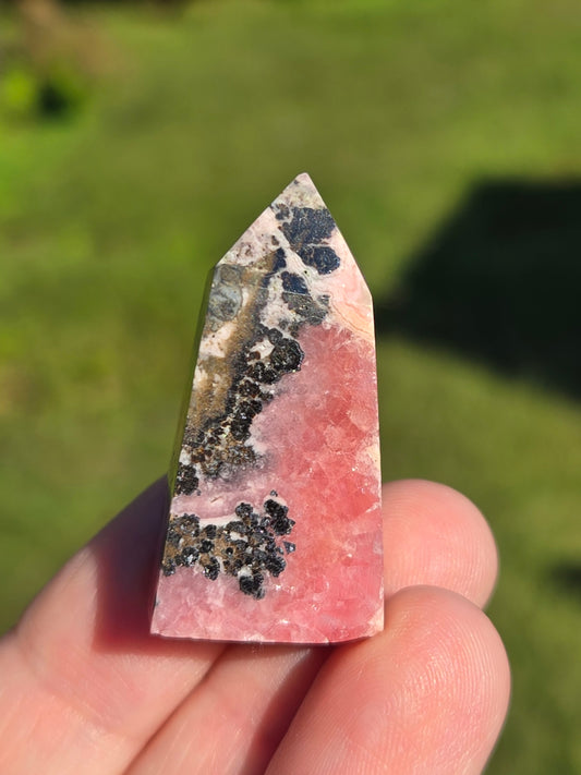 Rhodochrosite Mini Tower