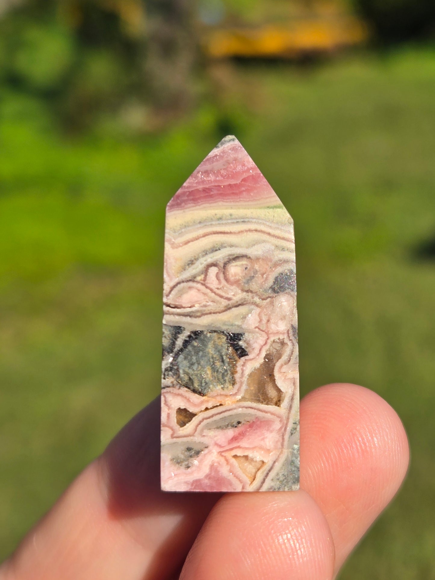 Rhodochrosite Mini Tower
