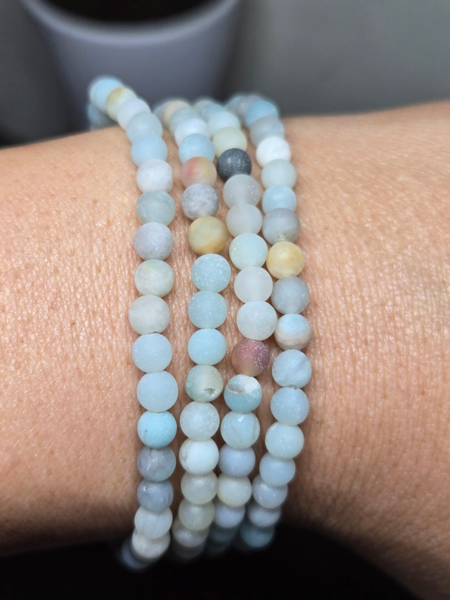 Matte Amazonite Braclet