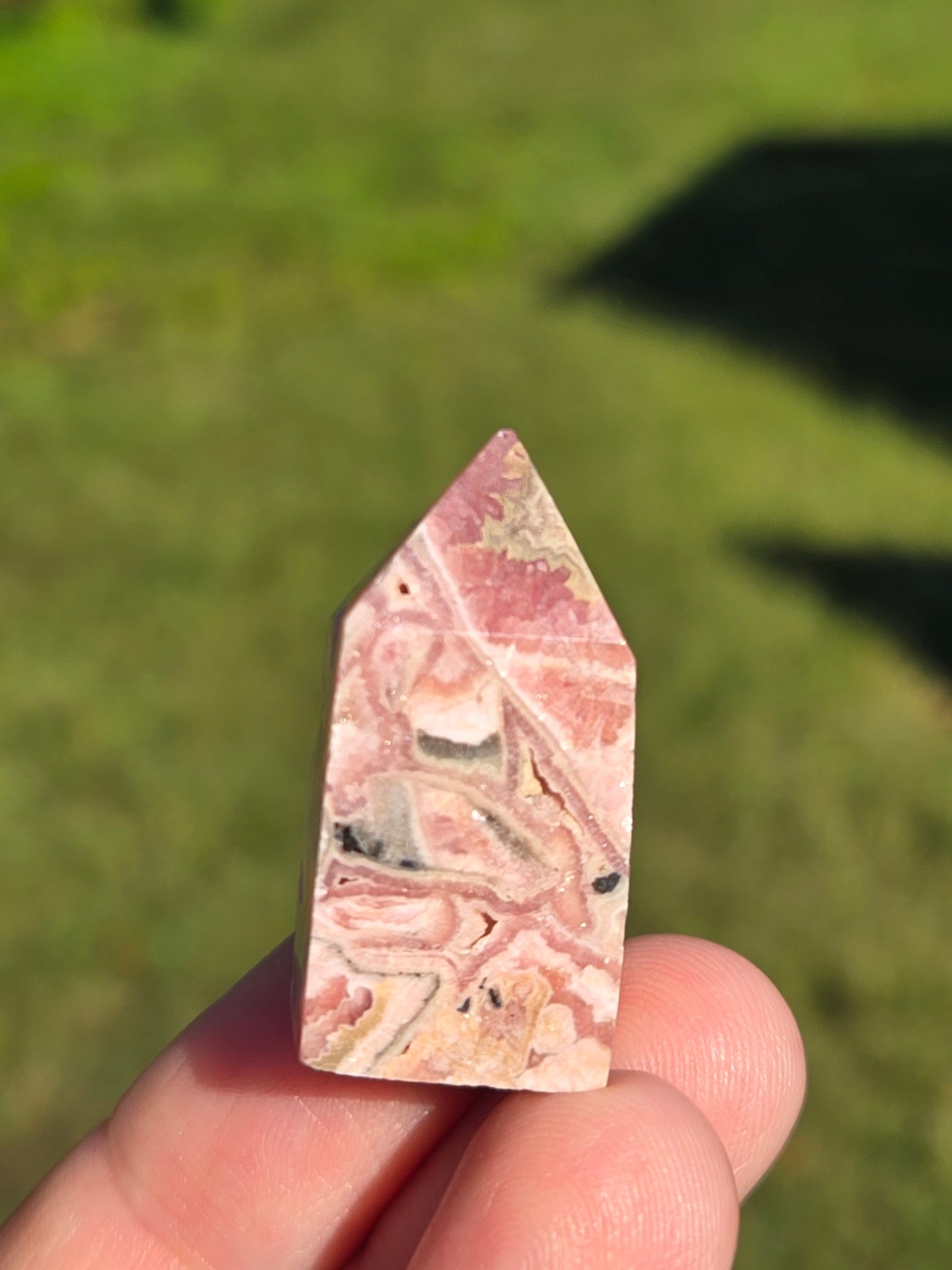 Rhodochrosite Mini Tower (A)