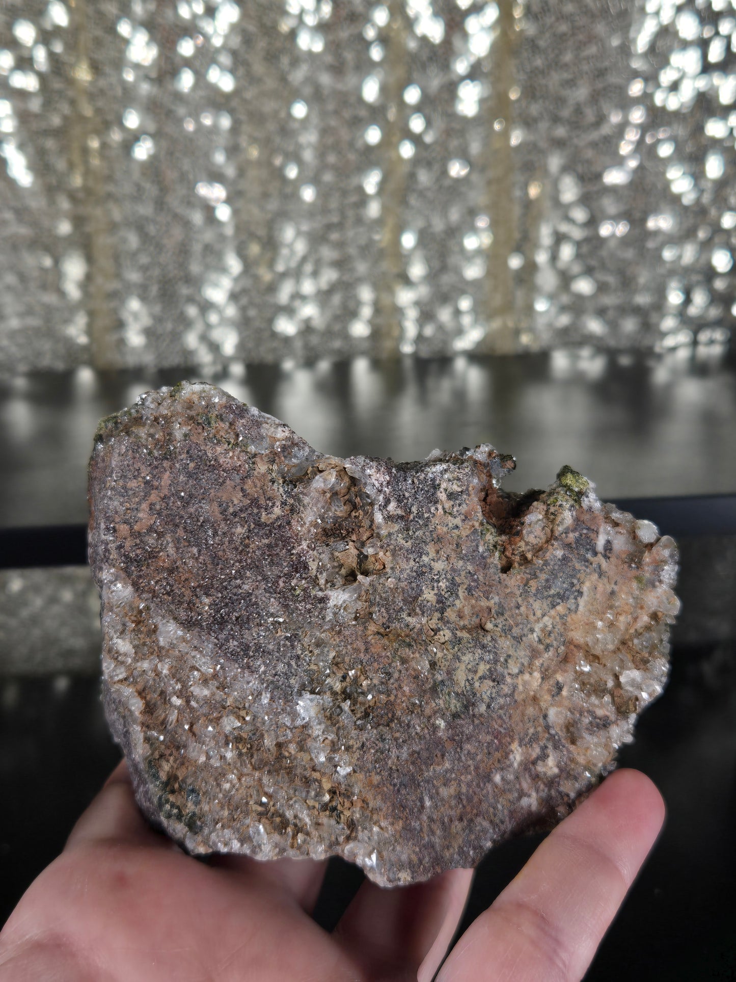 Epidote and Quartz