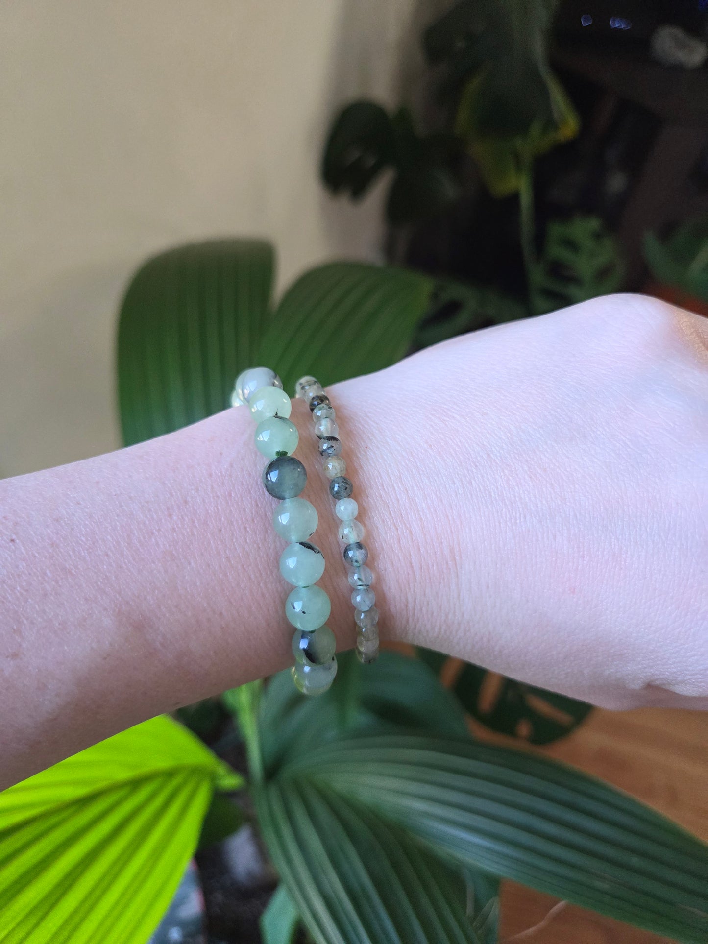 Prehnite Braclet