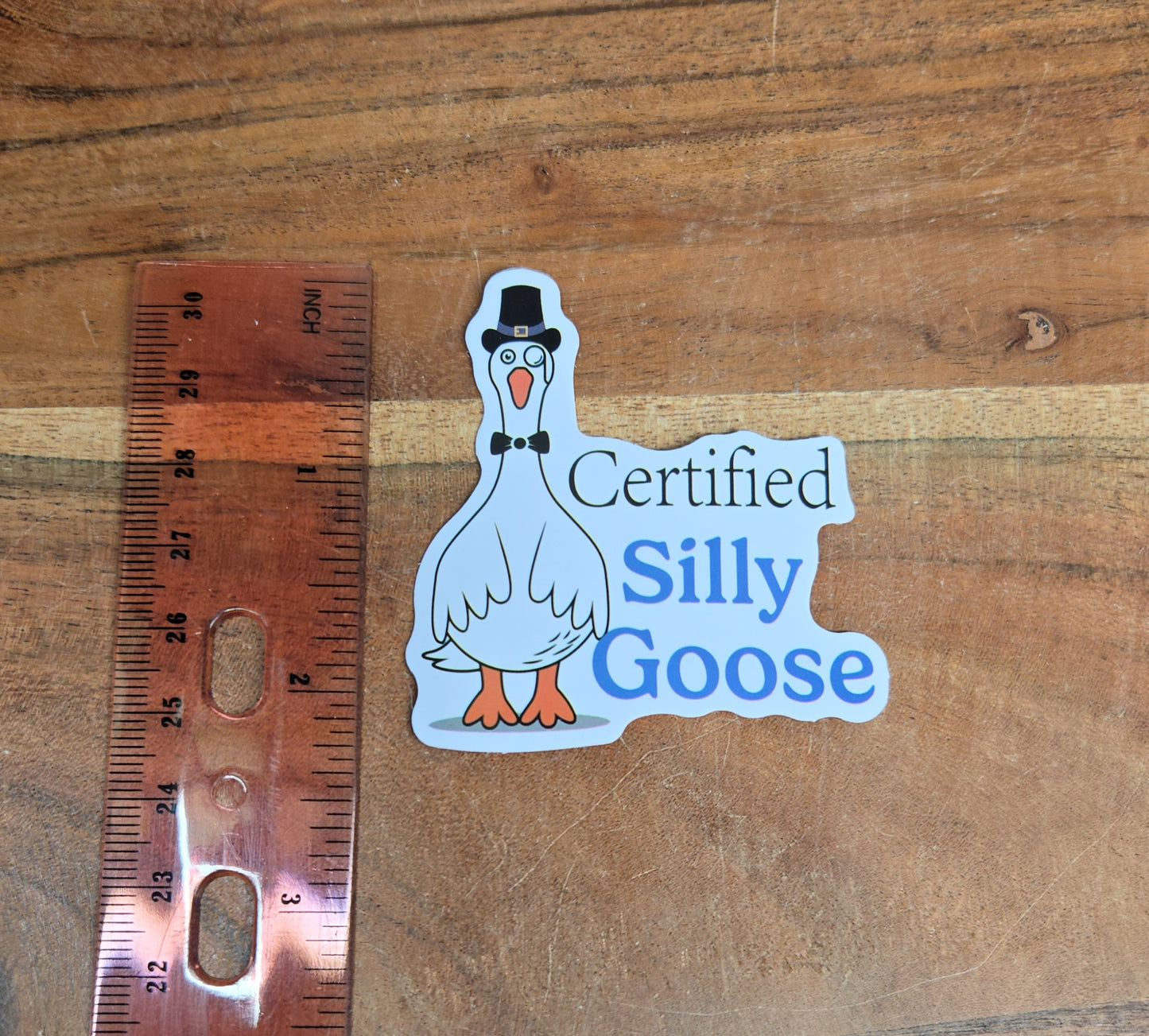 Certified Silly Goose Sticker