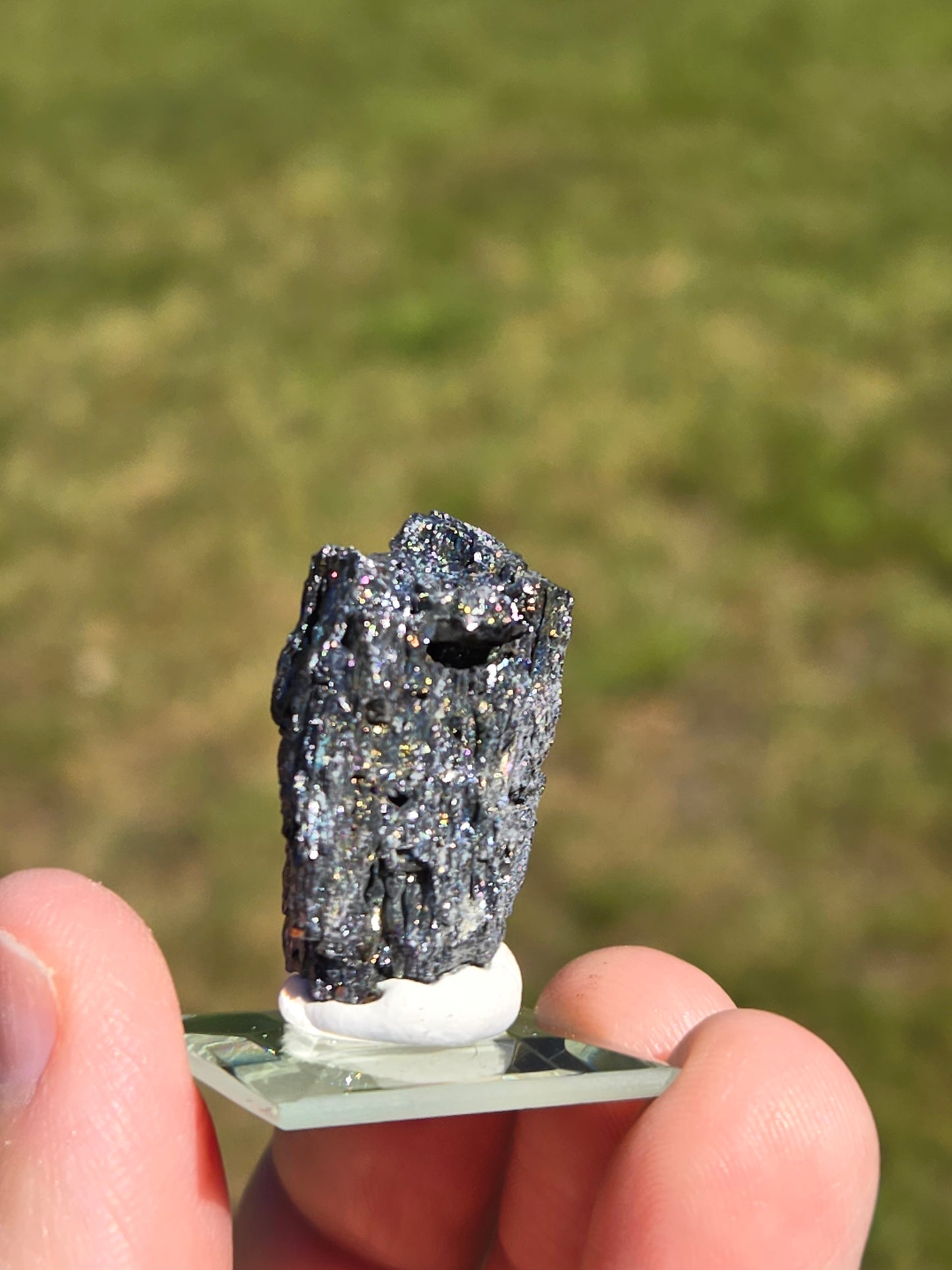 Iridescent Carborundum (Man Made Silicon Carbide)