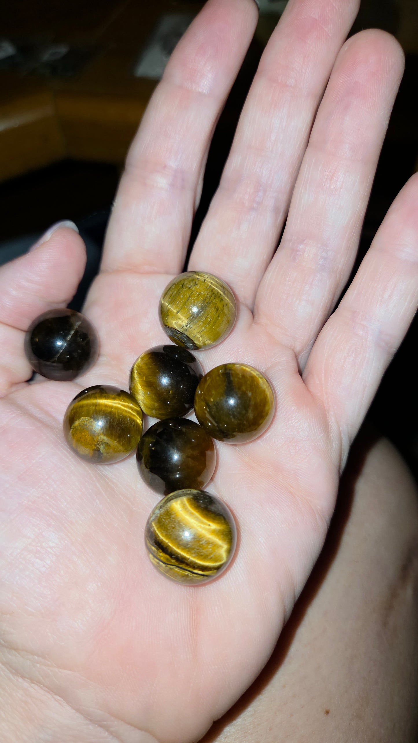 Tiger Eye Mini Sphere