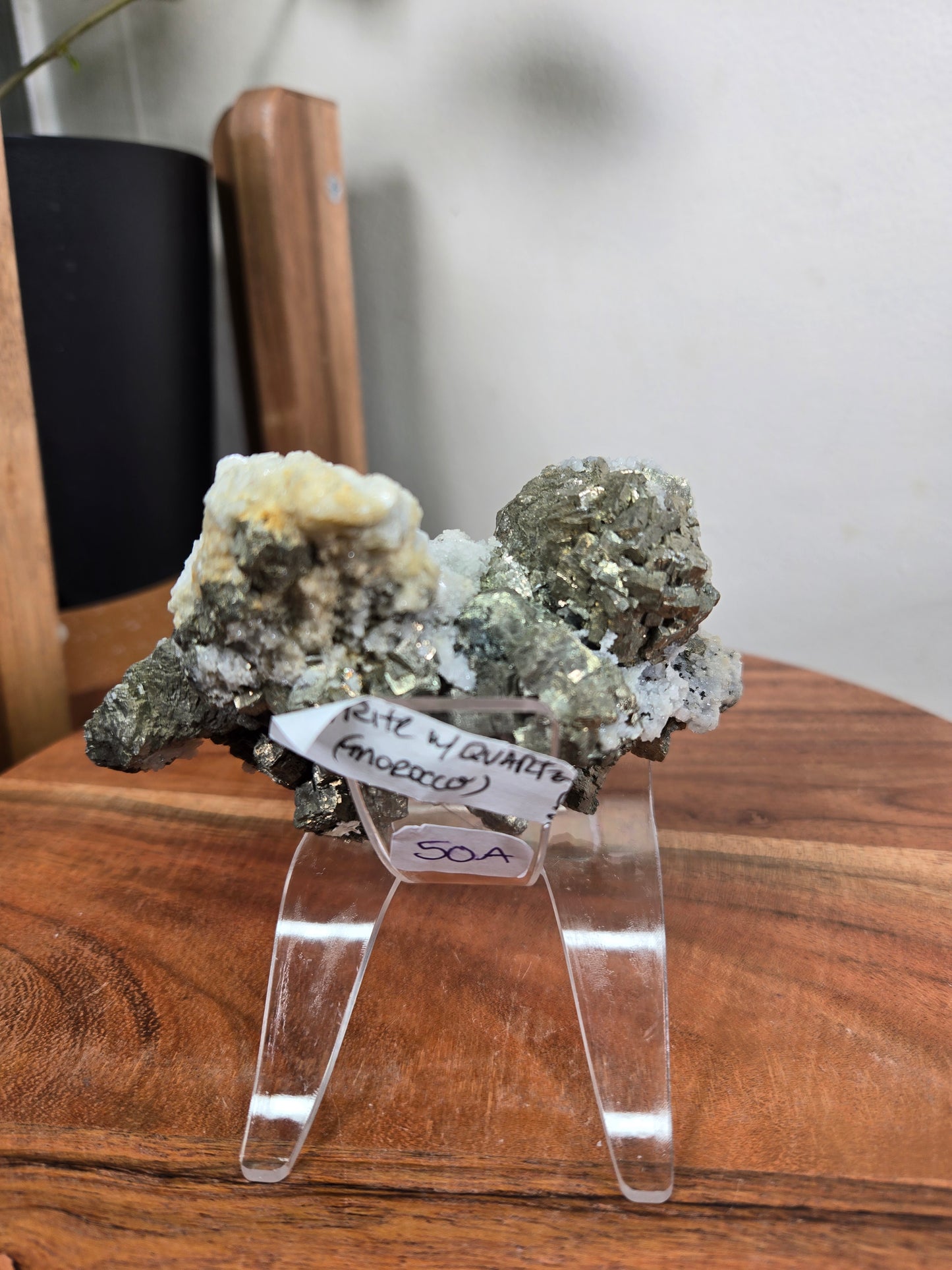 Pyrite & Quartz from Morocco