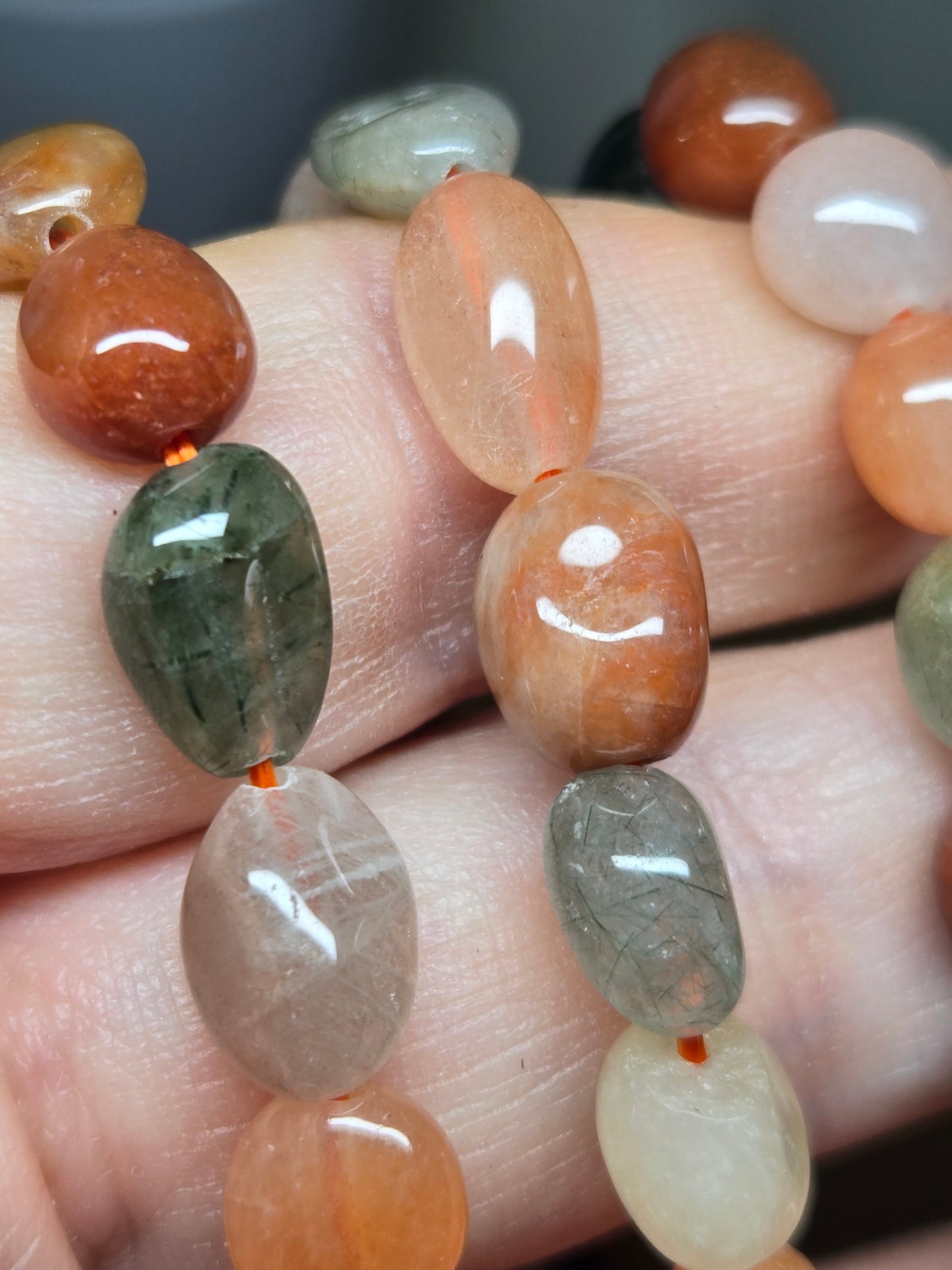 Rutilated Quartz Tumble