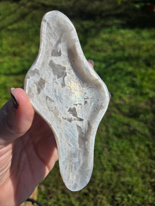 Rainbow Moonstone Bowl