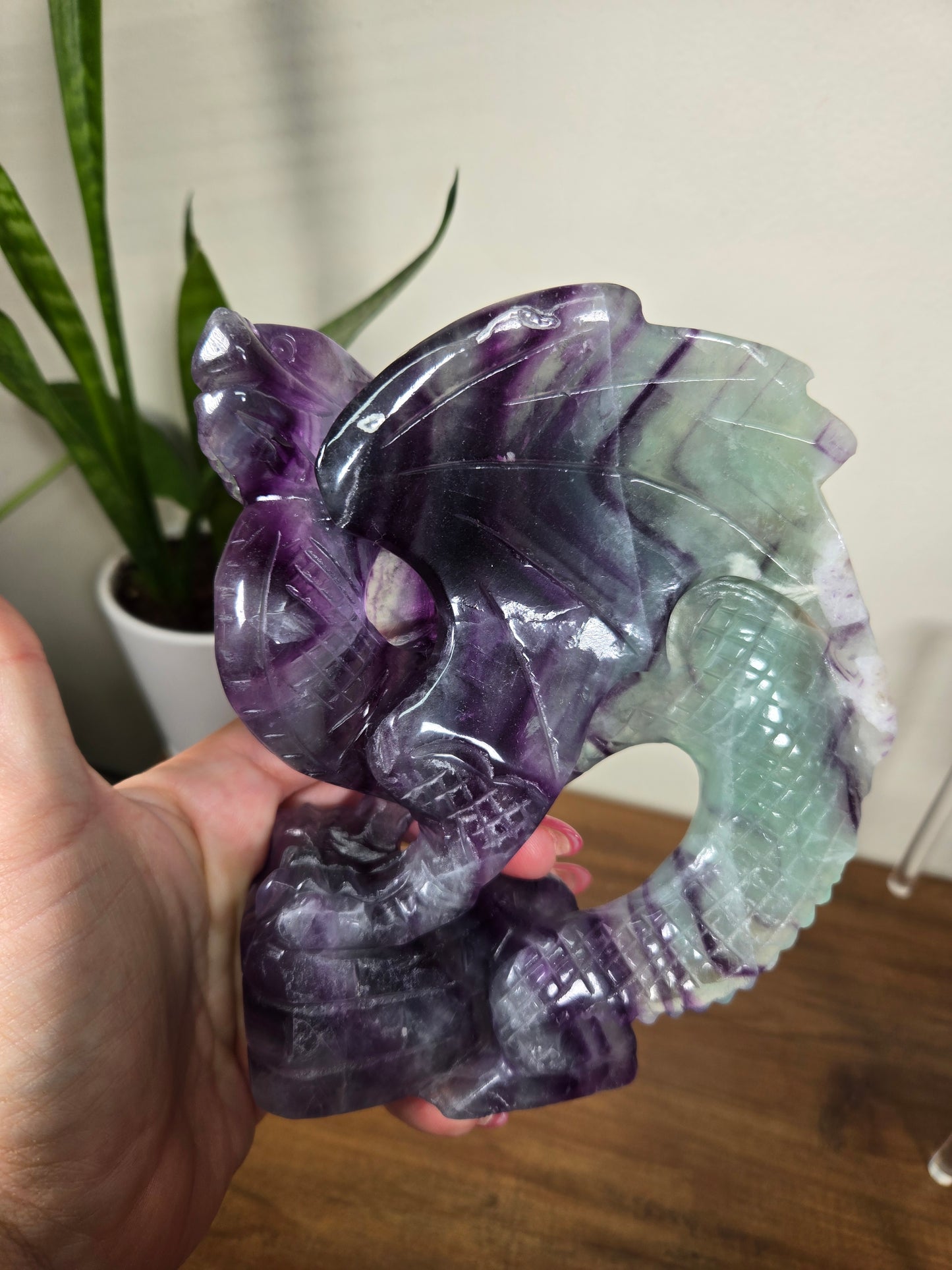 Fluorite Dragon
