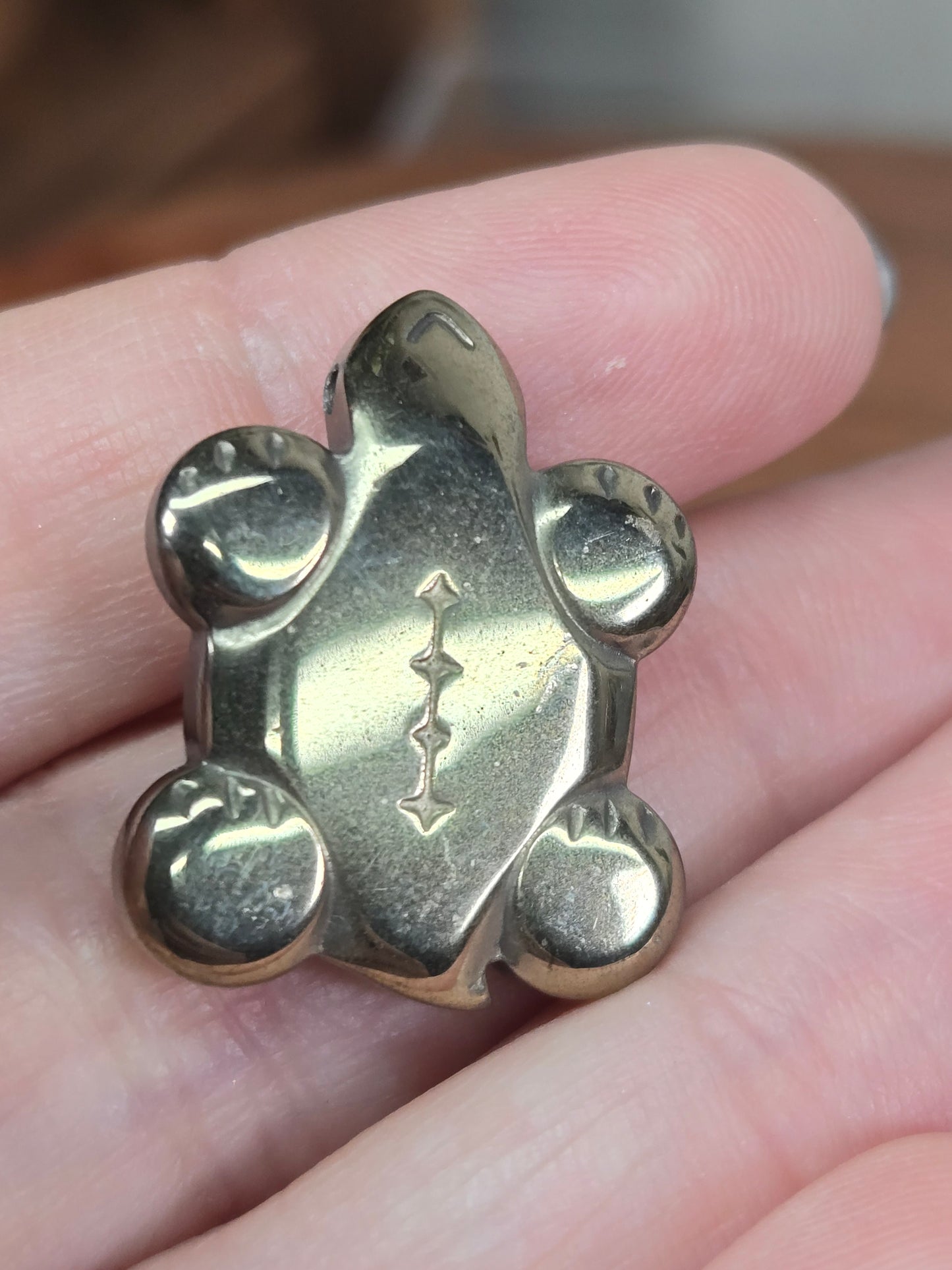 Mini Pyrite Turtle
