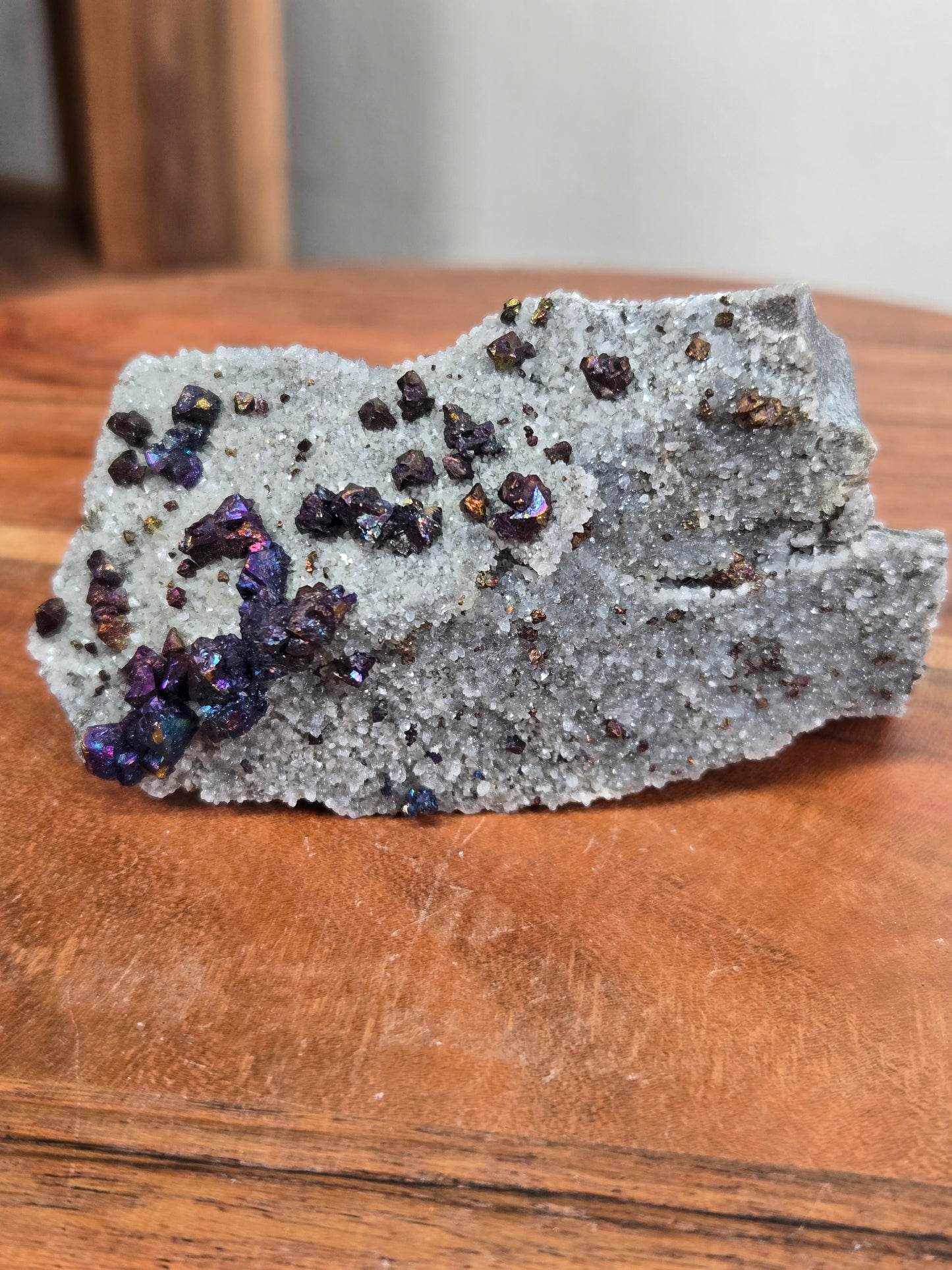 Chalcopyrite with Quartz and Dolomite