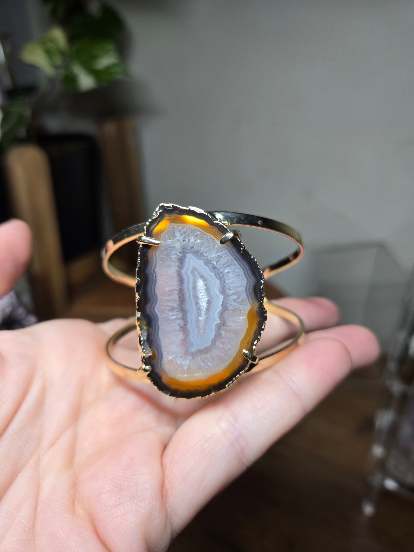 Bangle Agate Bracelet