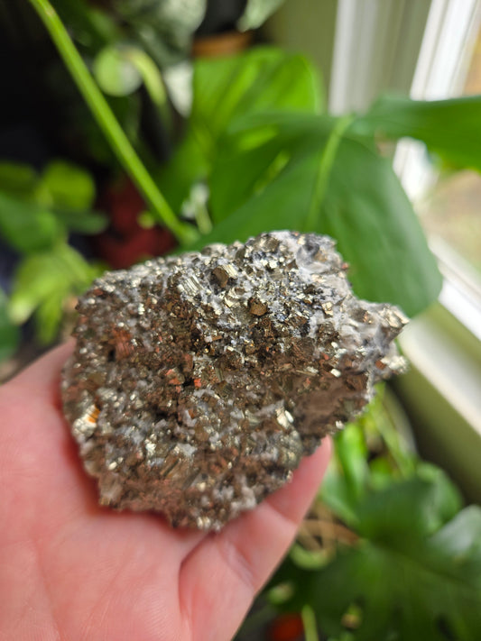 Pyrite and Quartz
