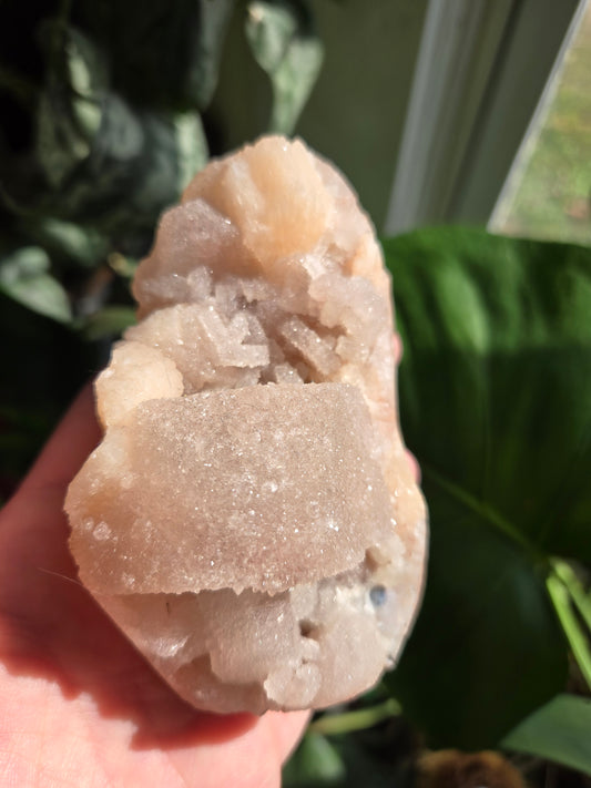 Sugar Coated Hematite Apophyllite
