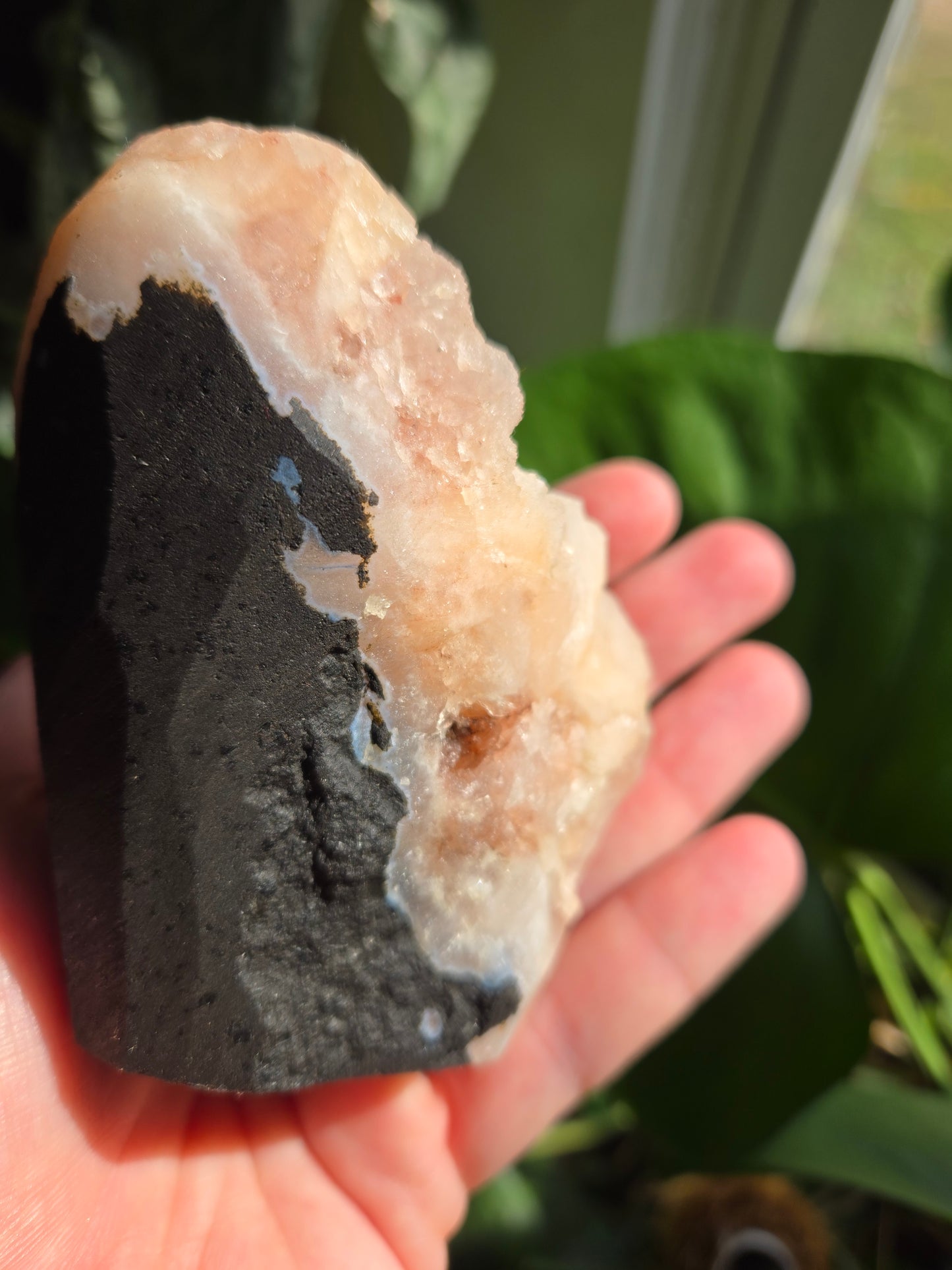 Sugar Coated Hematite Apophyllite