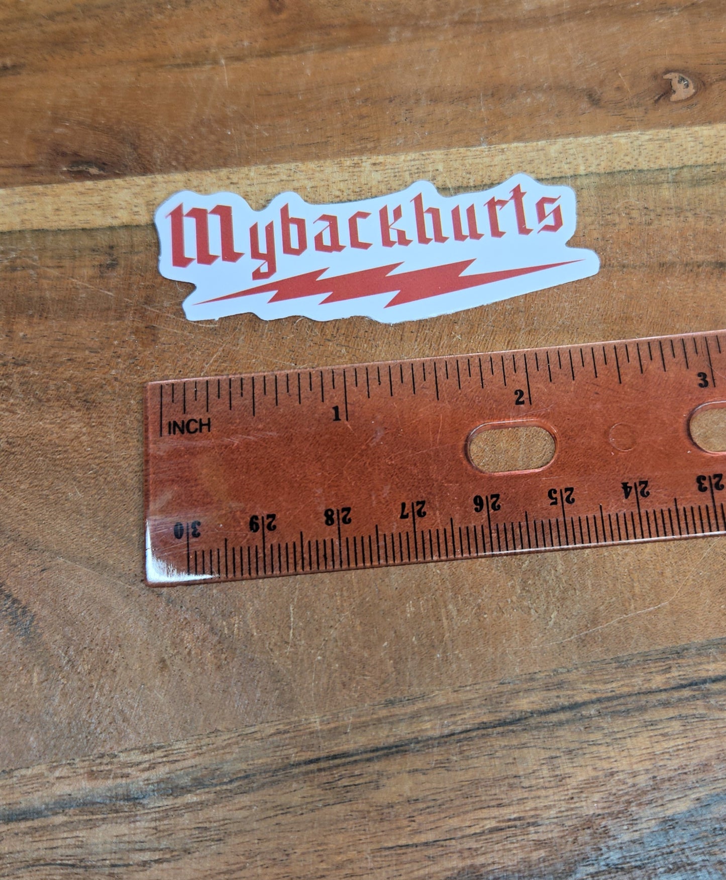 Mybackhurts Sticker