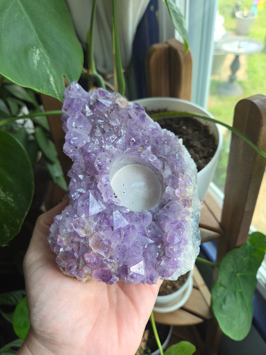 Amethyst Candle Holder (20K)