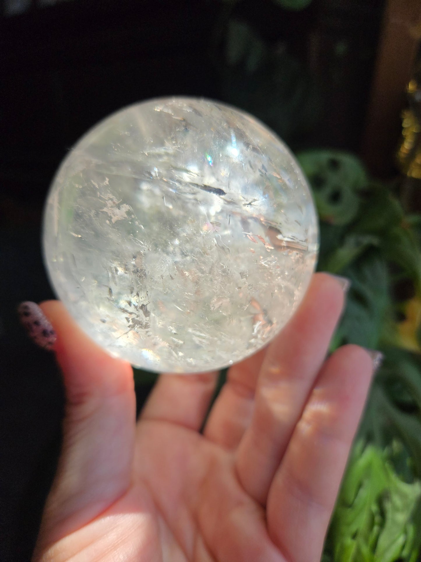 Clear Quartz Sphere
