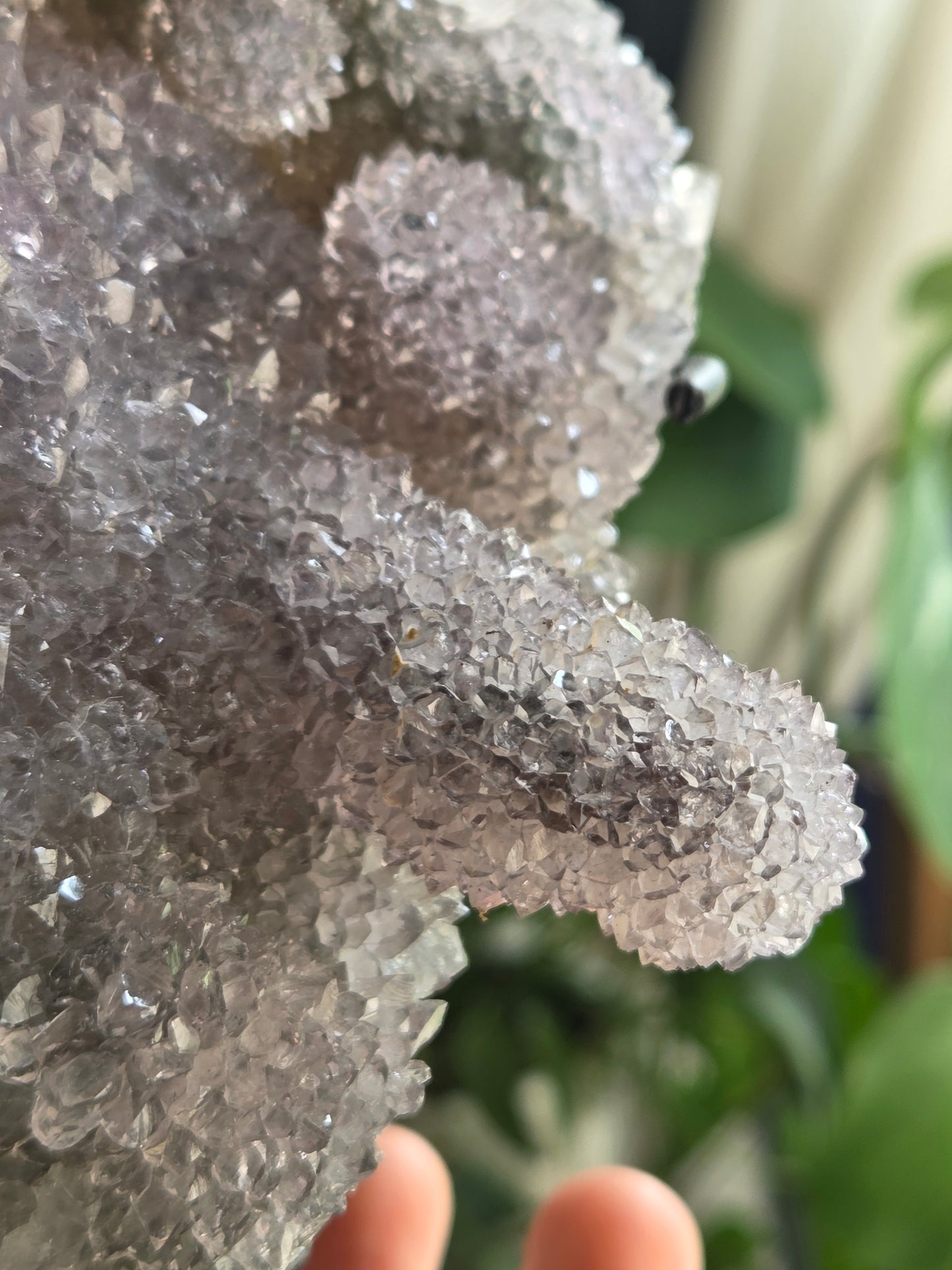 Flower Amethyst on Stand
