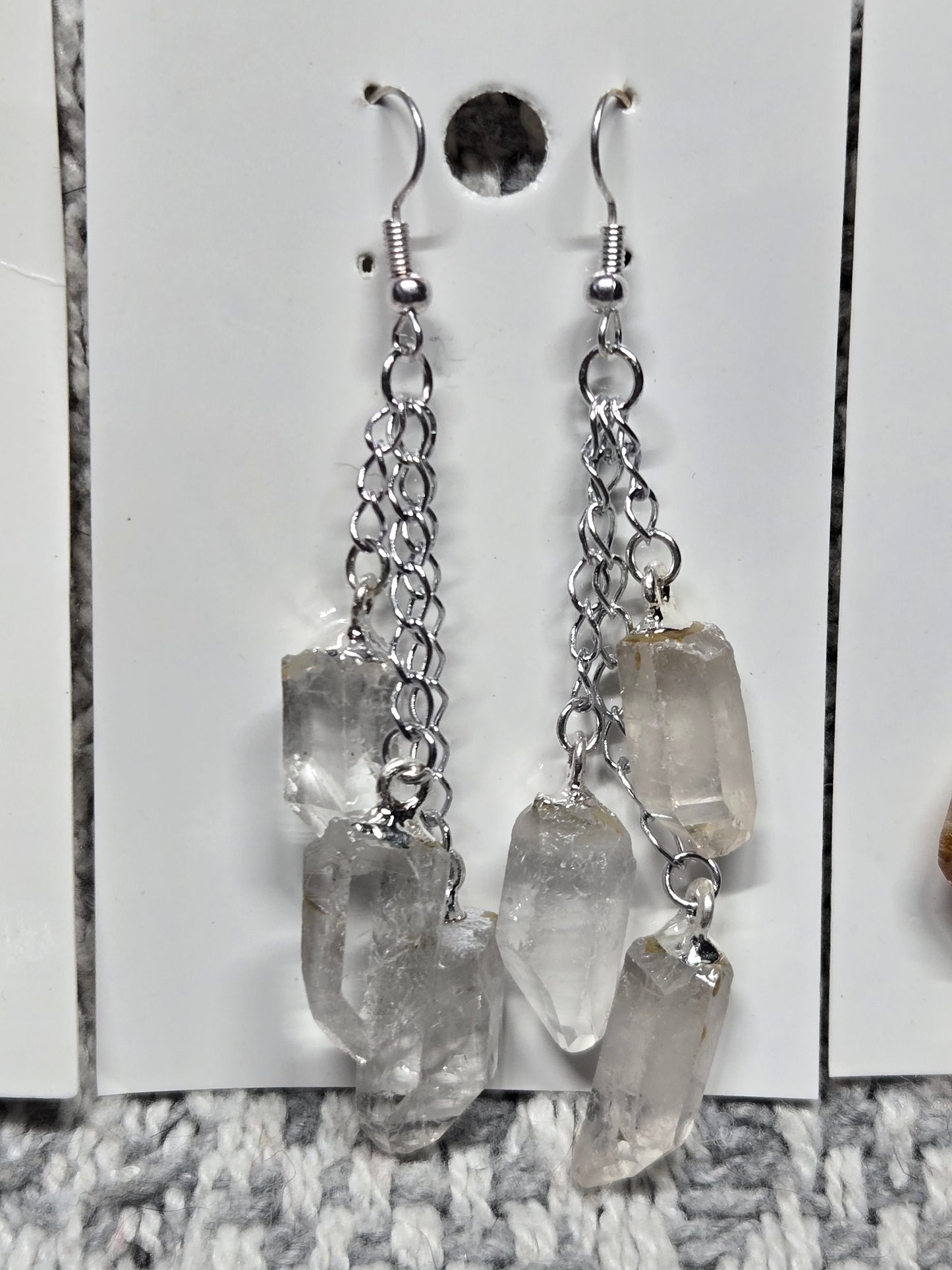 3 Point Dangle Earrings