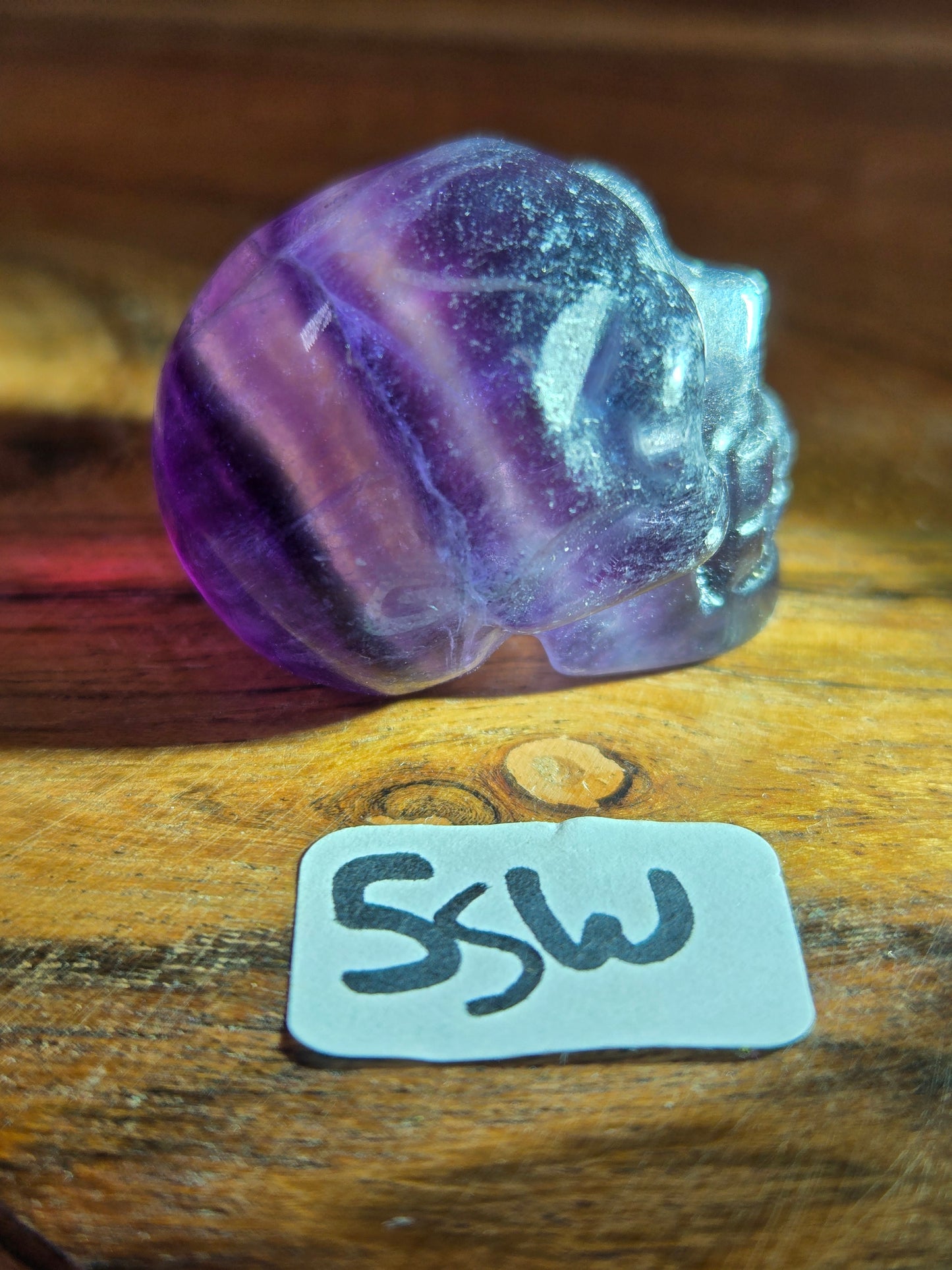 Mini Fluorite Skull