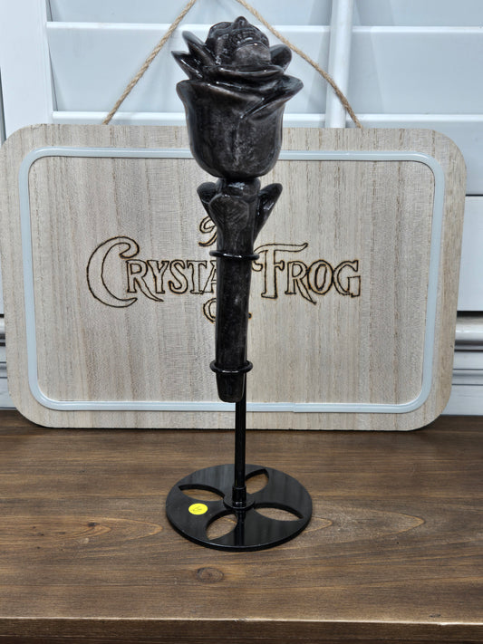 Death Rose Silver Sheen Obsidian