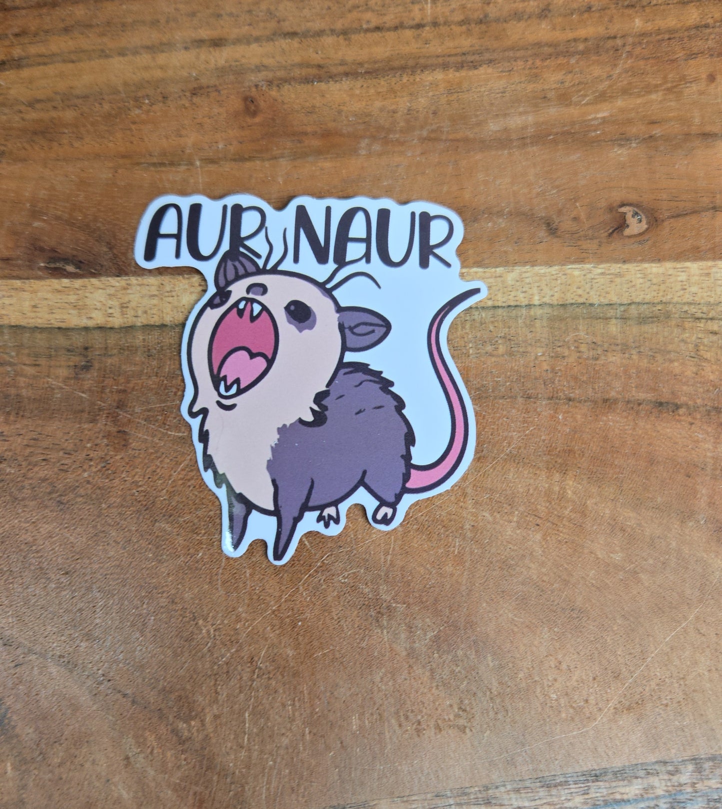 Aur Naur Opossum Sticker