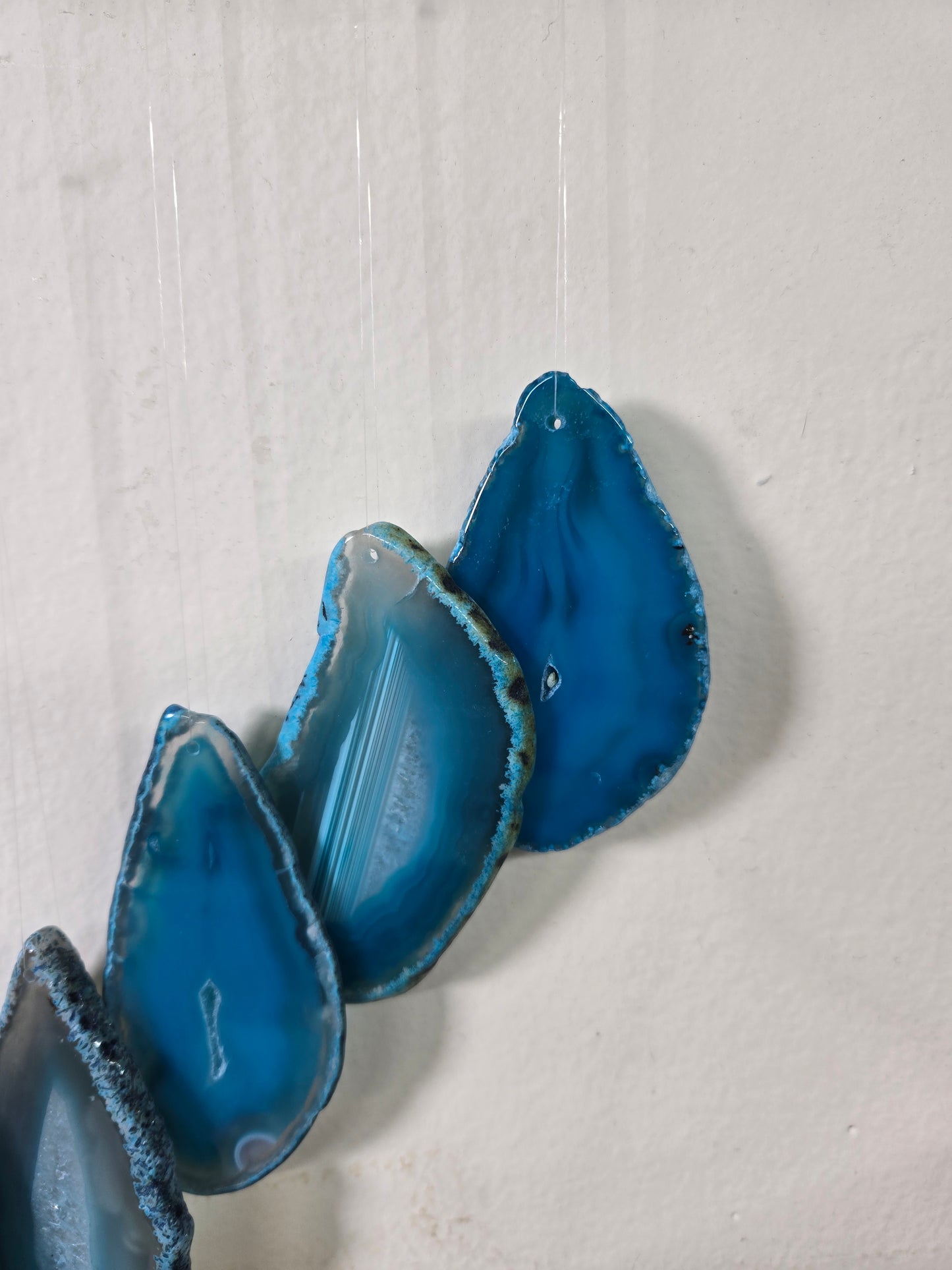 Dyed Agate Windchimes