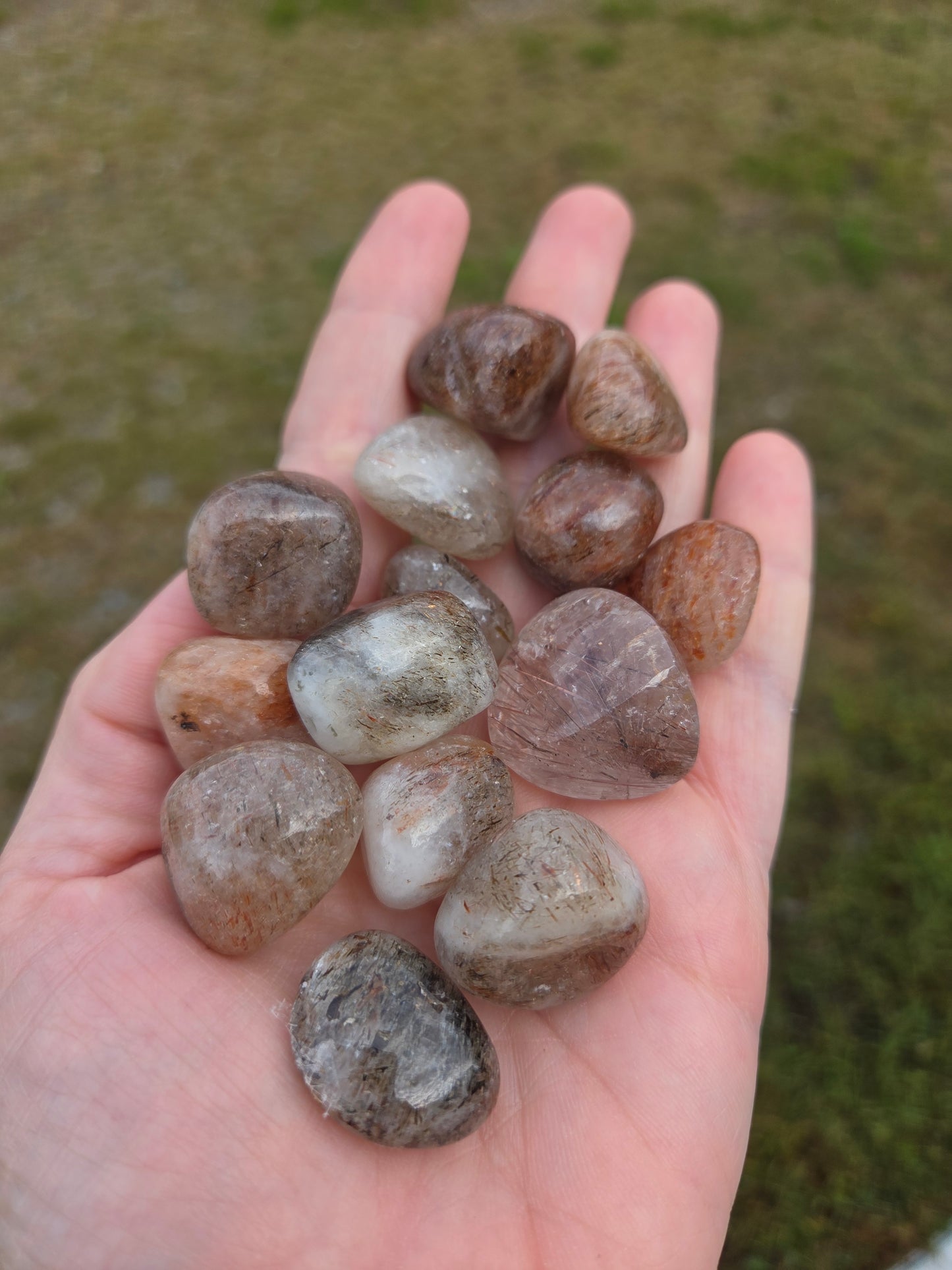 Rutile Quartz Tumble