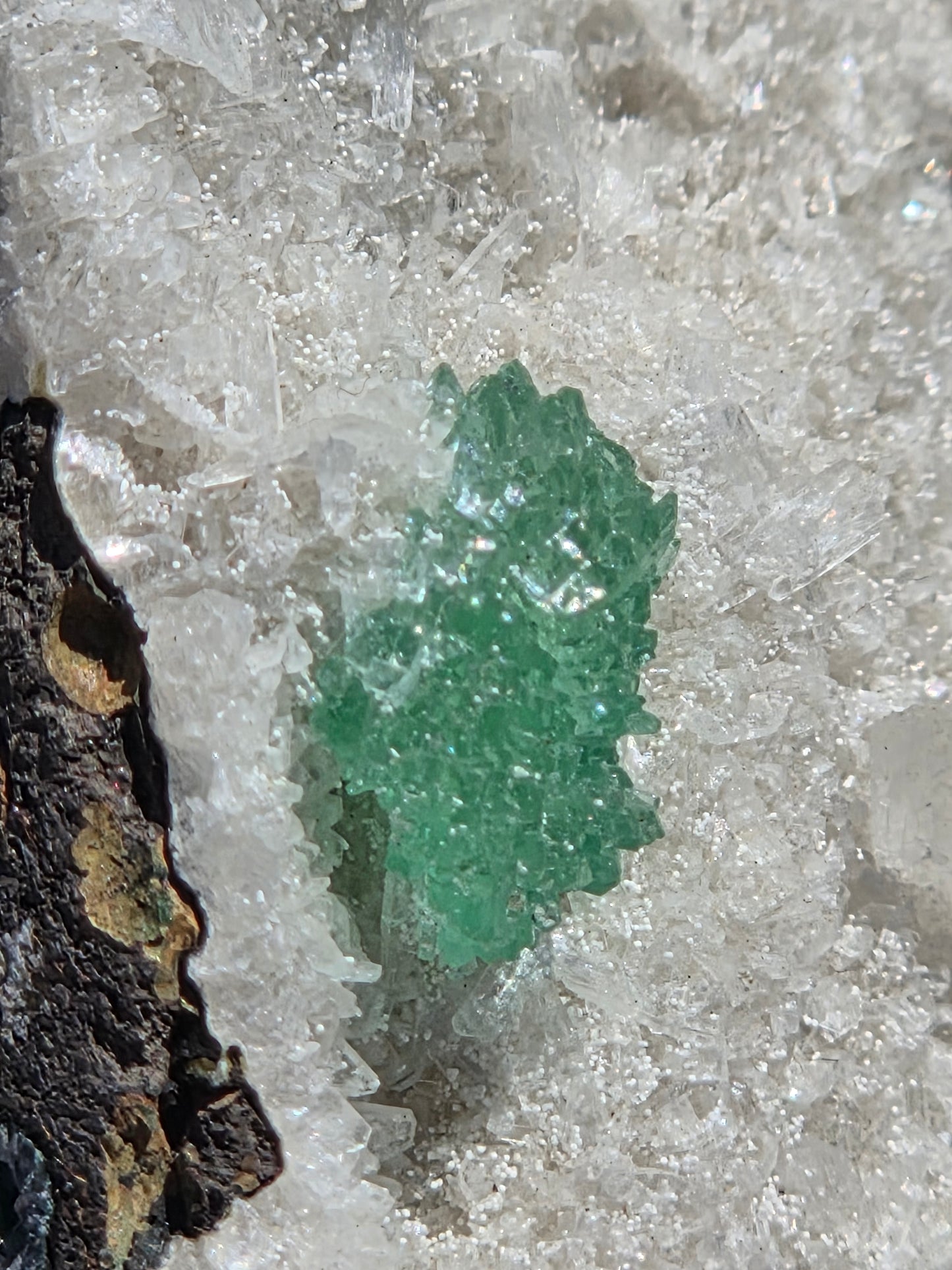 Green Flower Apophyllite