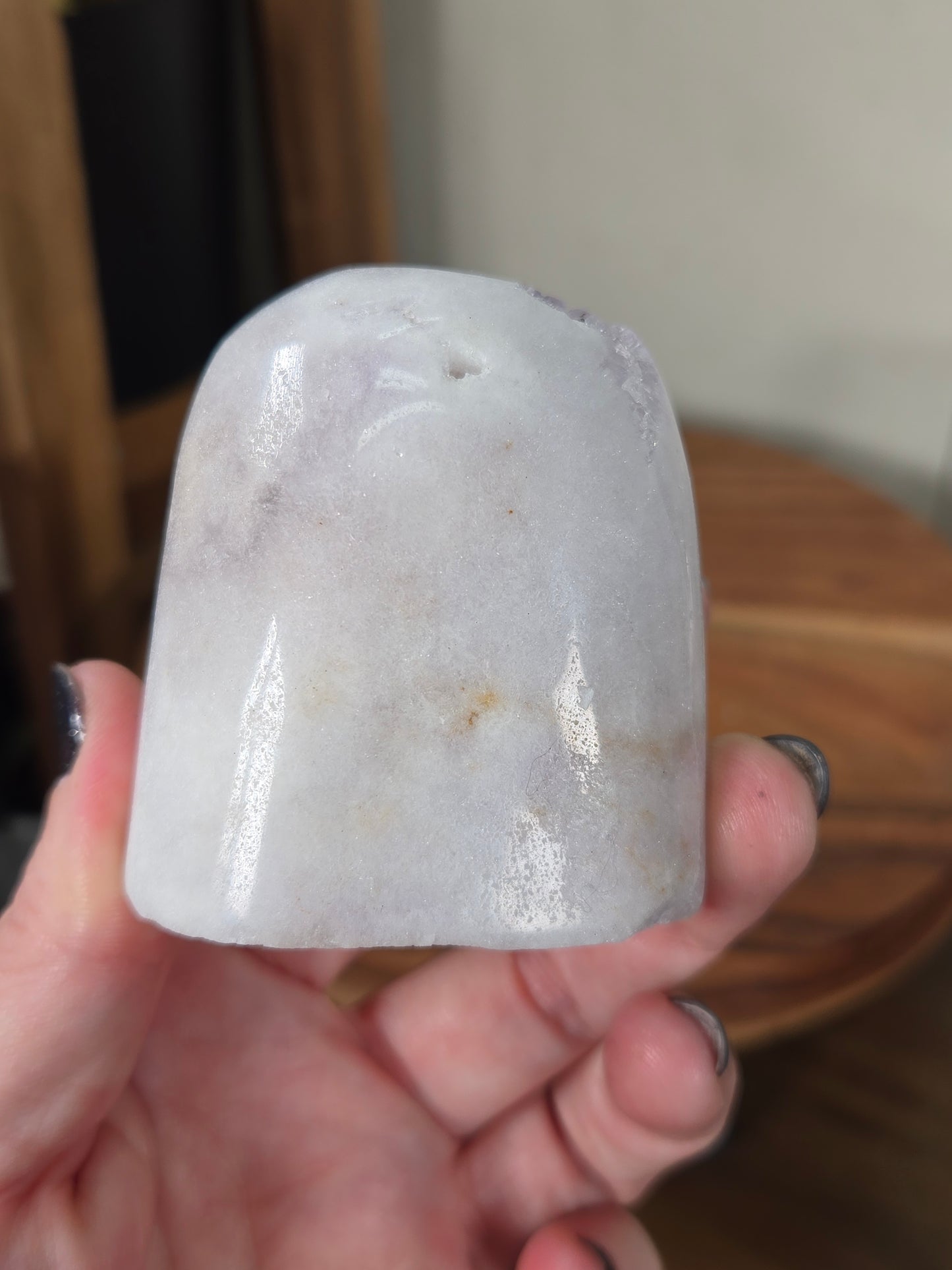 Amethyst Cutbase Polished