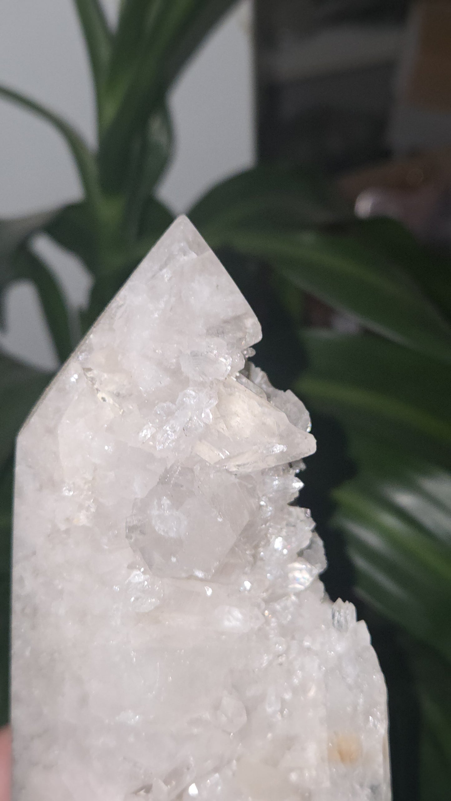 Clear Quartz Tower