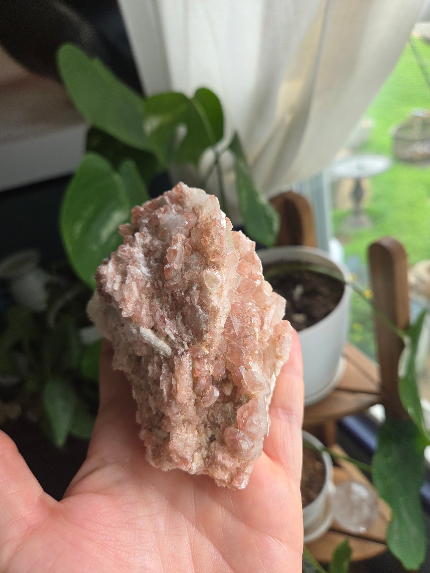 Pink/ Black Lithium Quartz