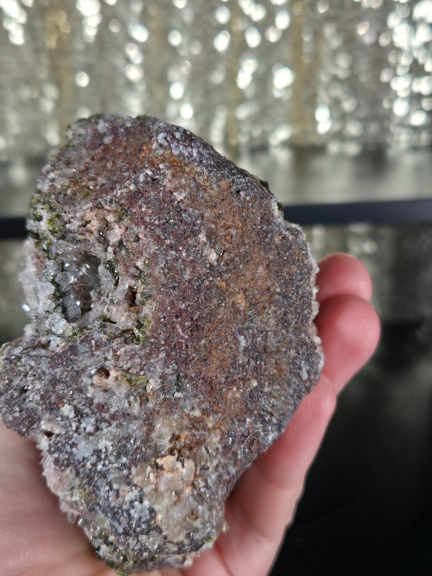 Epidote and Quartz