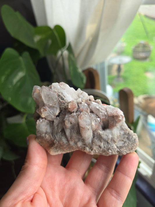 Pink/ Black Lithium Quartz