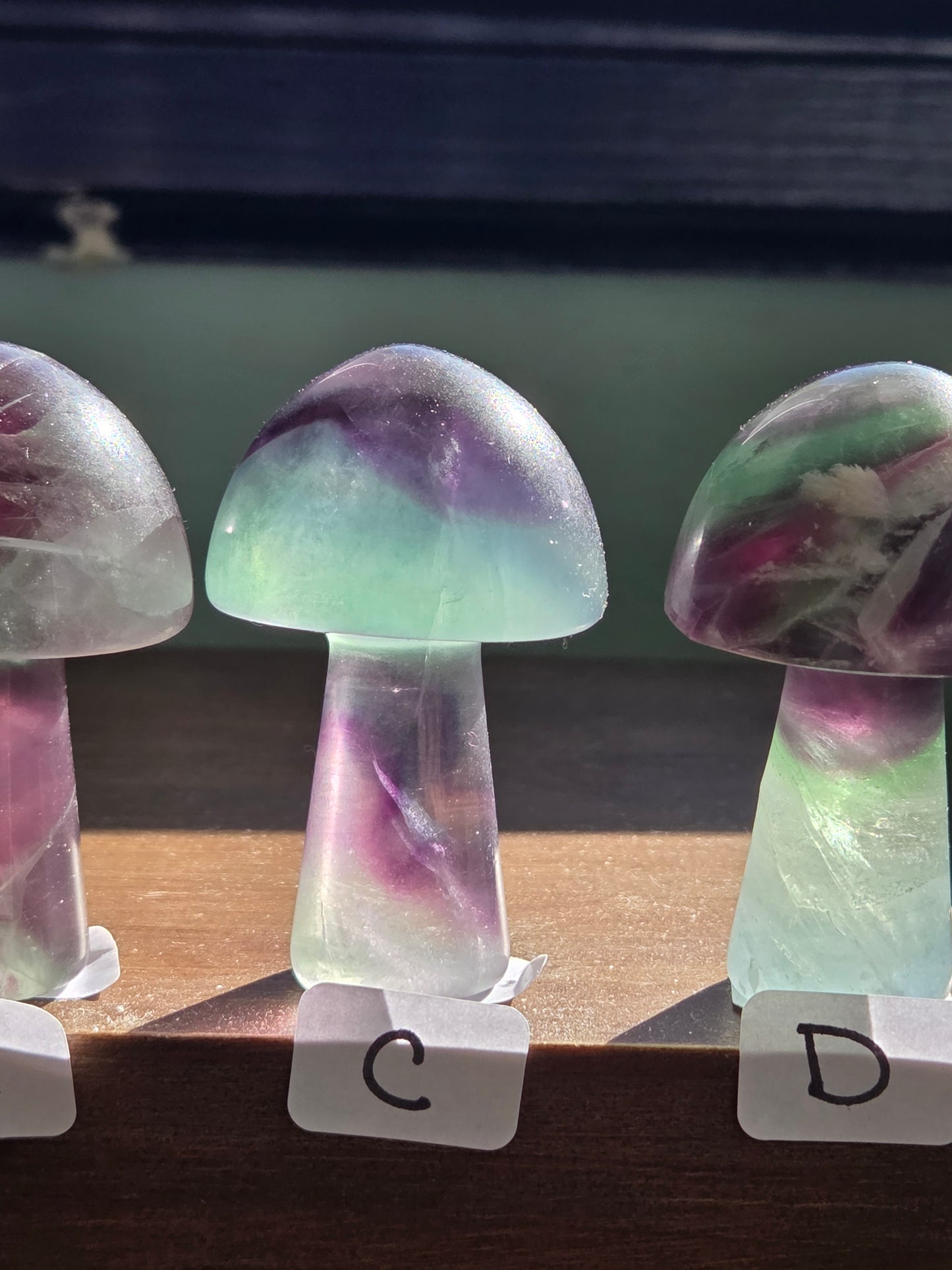 Fluorite Mushroom