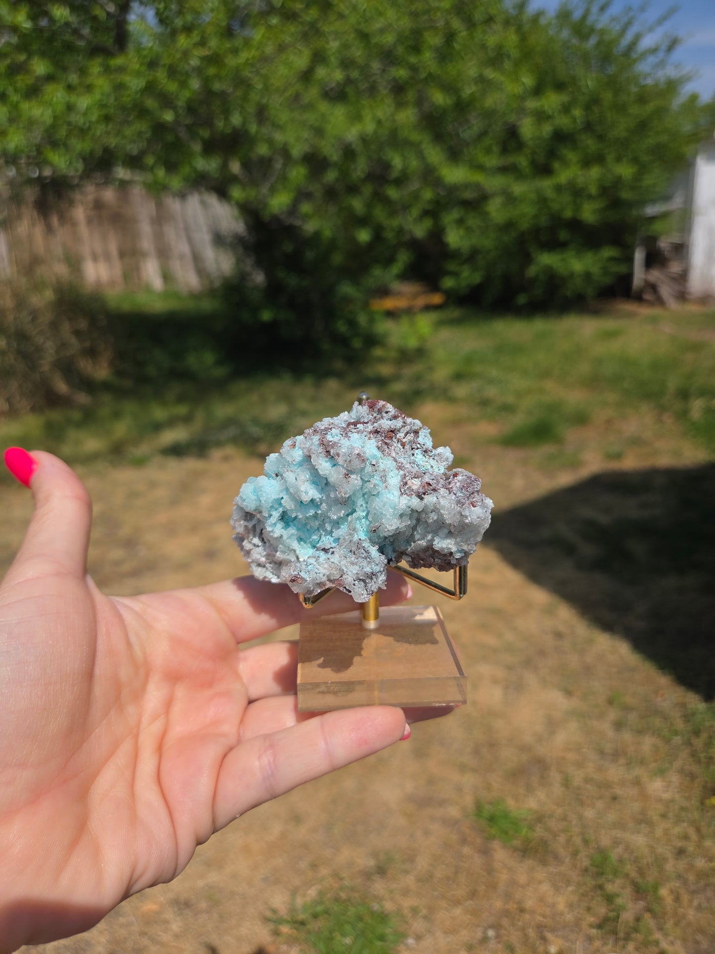 Blue Calcite